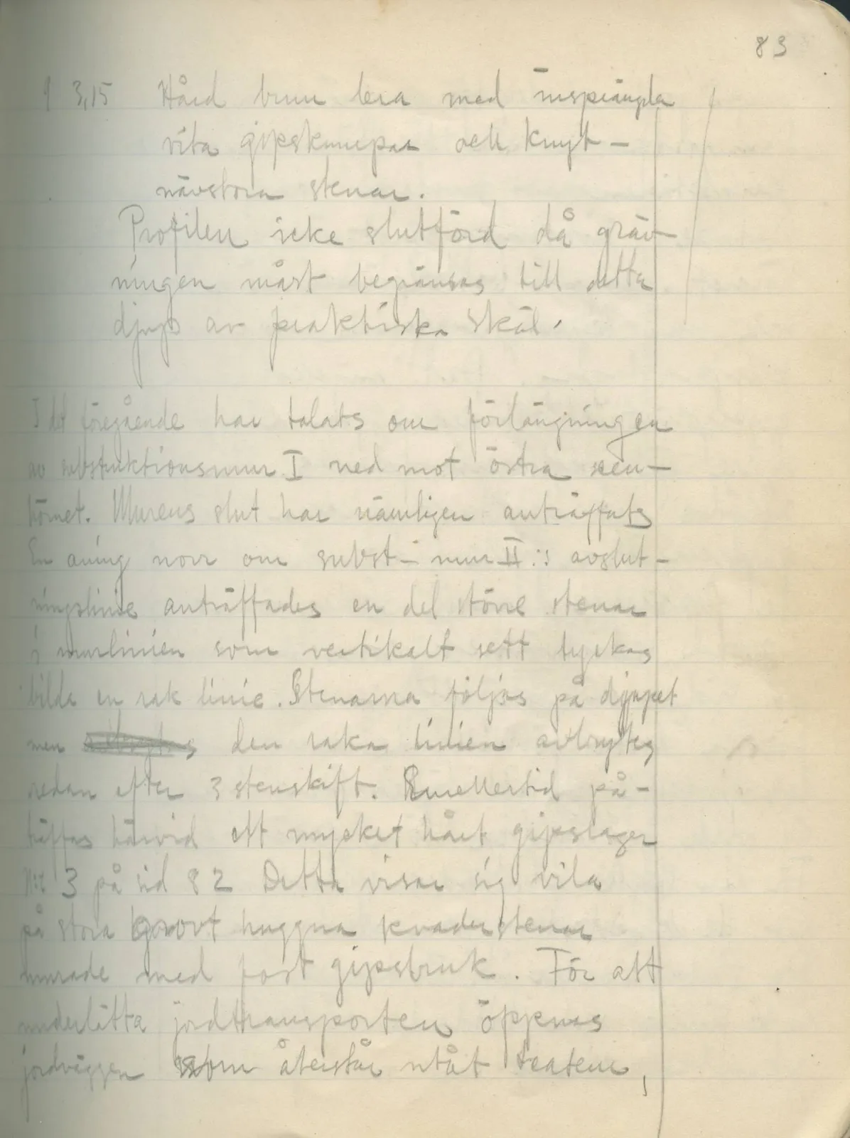 Scan 81 of field diary DII:2a (Soli, the theatre), handwritten in Swedish. The transcription and translation follow.