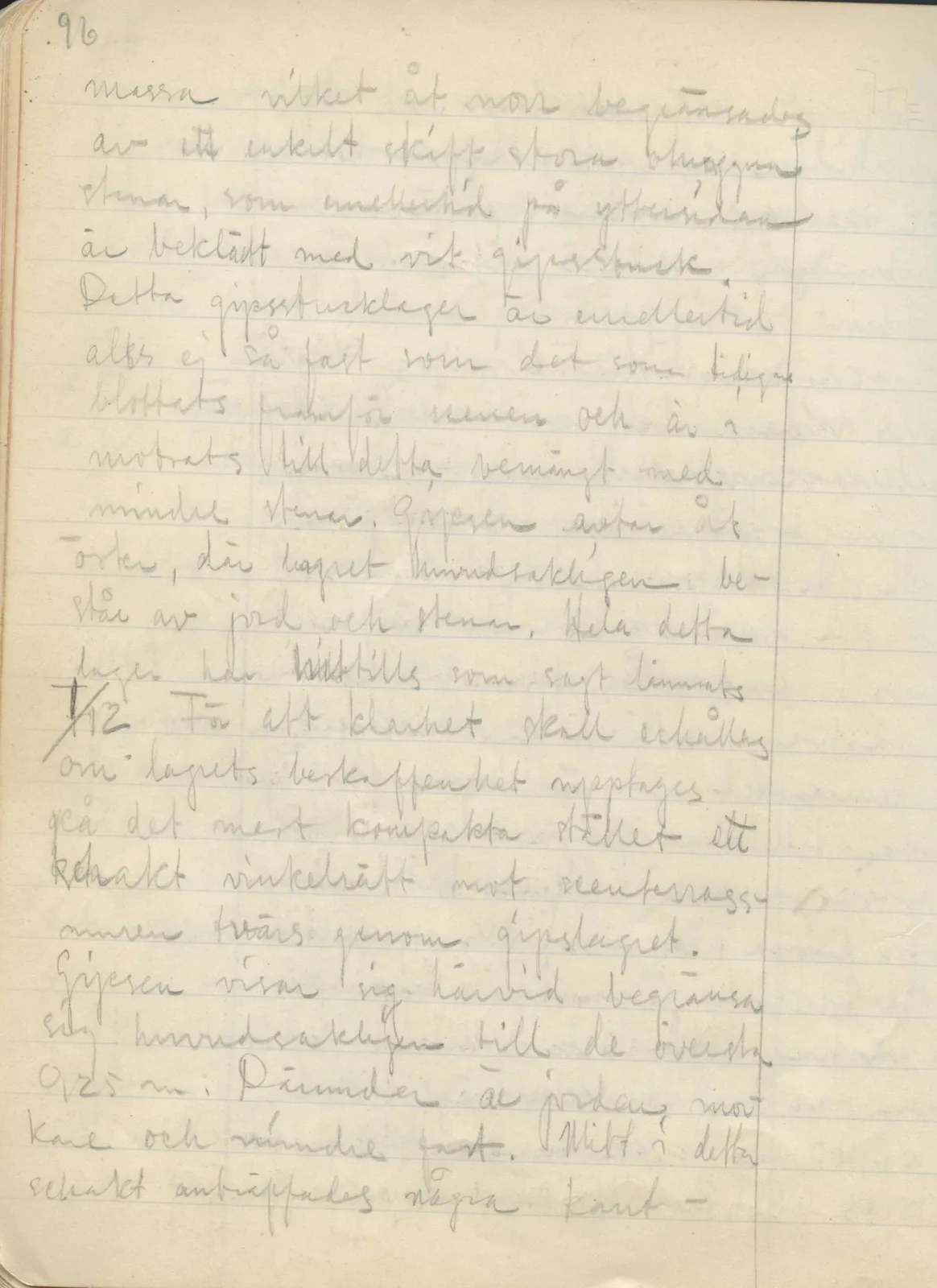 Scan 94 of field diary DII:2a (Soli, the theatre), handwritten in Swedish. The transcription and translation follow.