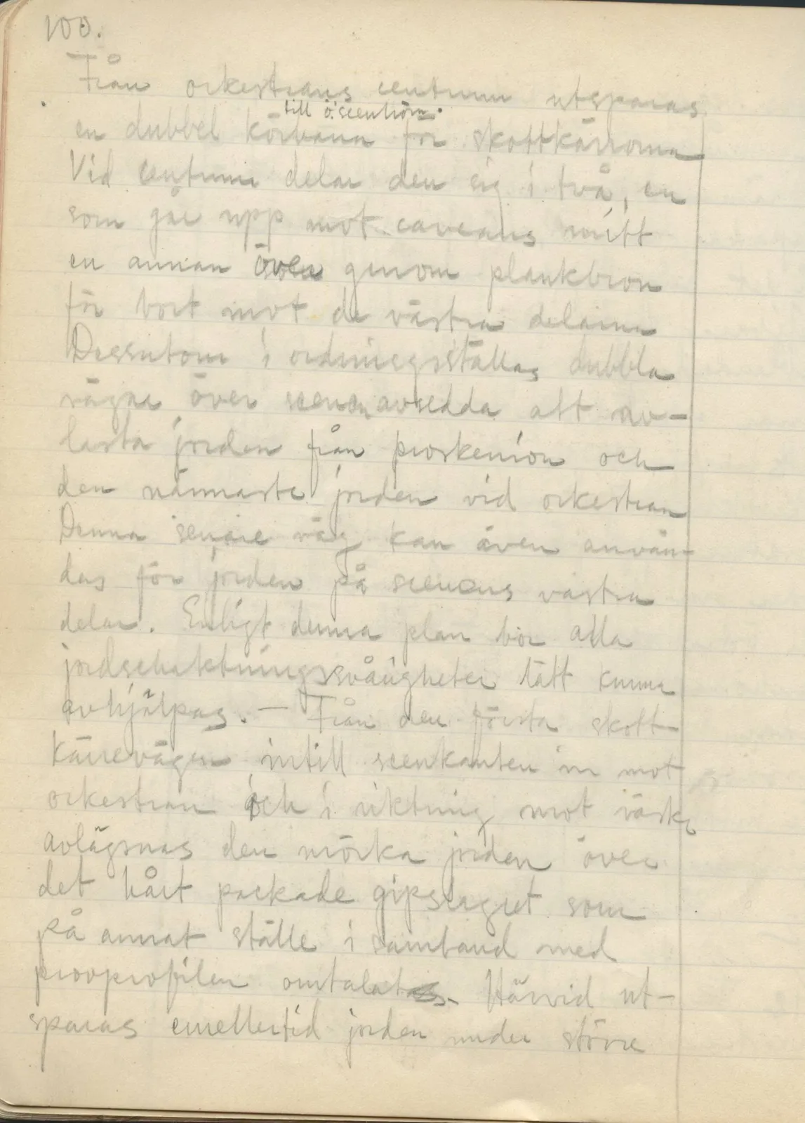 Scan 98 of field diary DII:2a (Soli, the theatre), handwritten in Swedish. The transcription and translation follow.