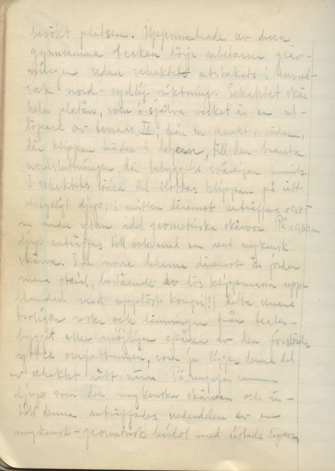 Scan 124 of field diary DII:2a (Soli, the theatre), handwritten in Swedish. The transcription and translation follow.