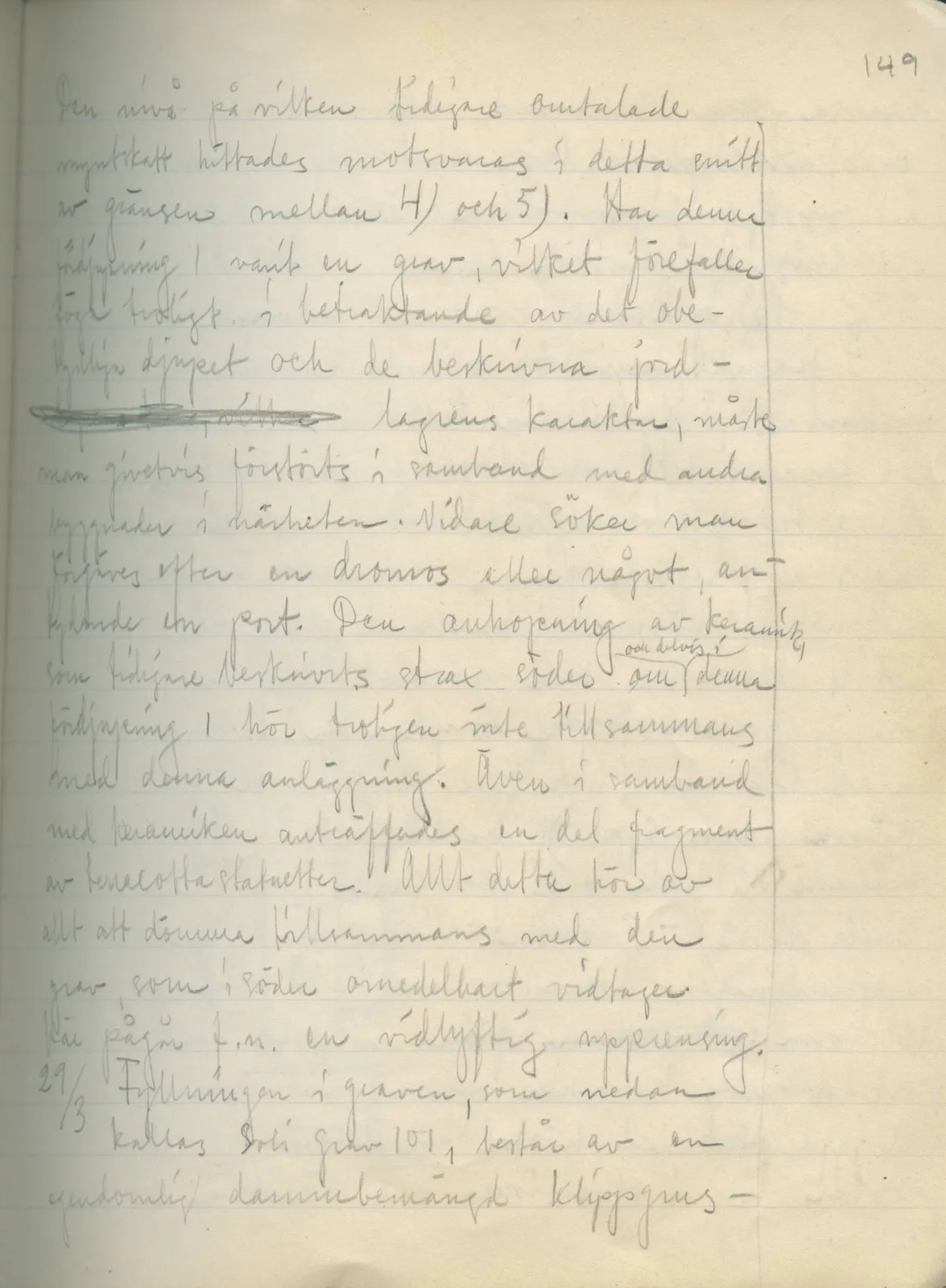 Scan 131 of field diary DII:2a (Soli, the theatre), handwritten in Swedish. The transcription and translation follow.