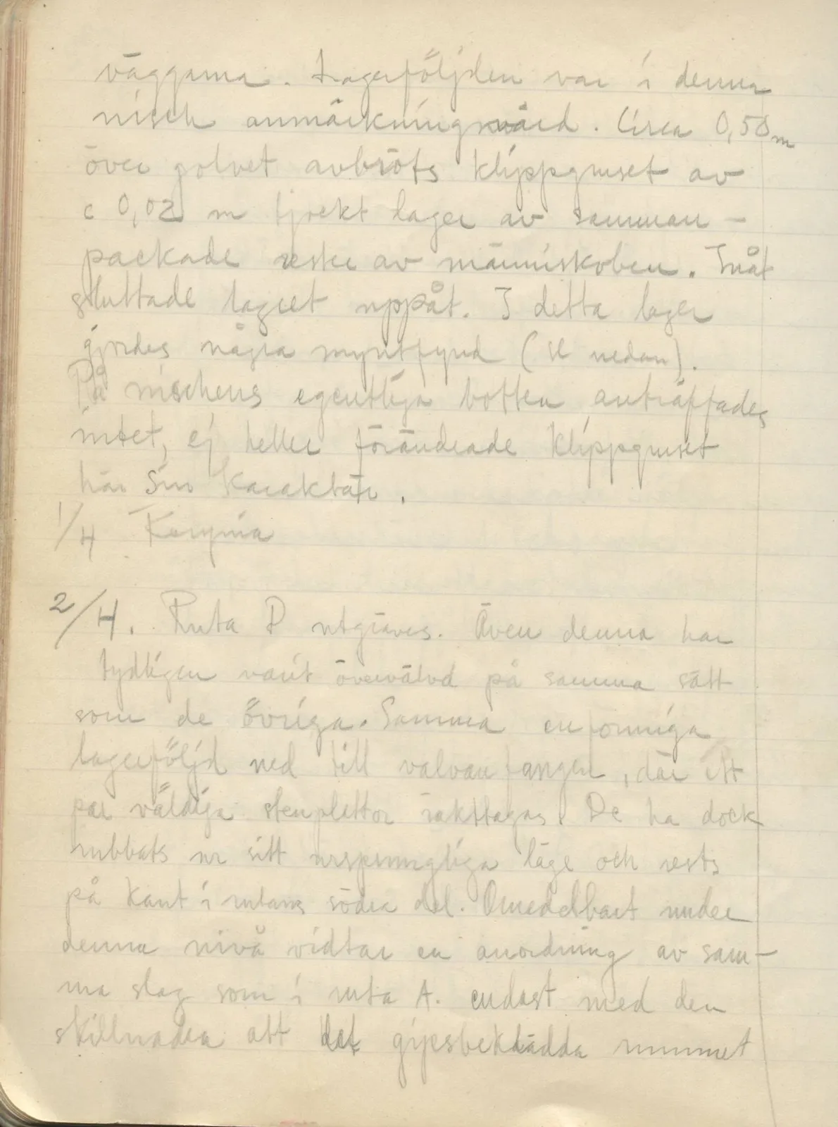 Scan 136 of field diary DII:2a (Soli, the theatre), handwritten in Swedish. The transcription and translation follow.