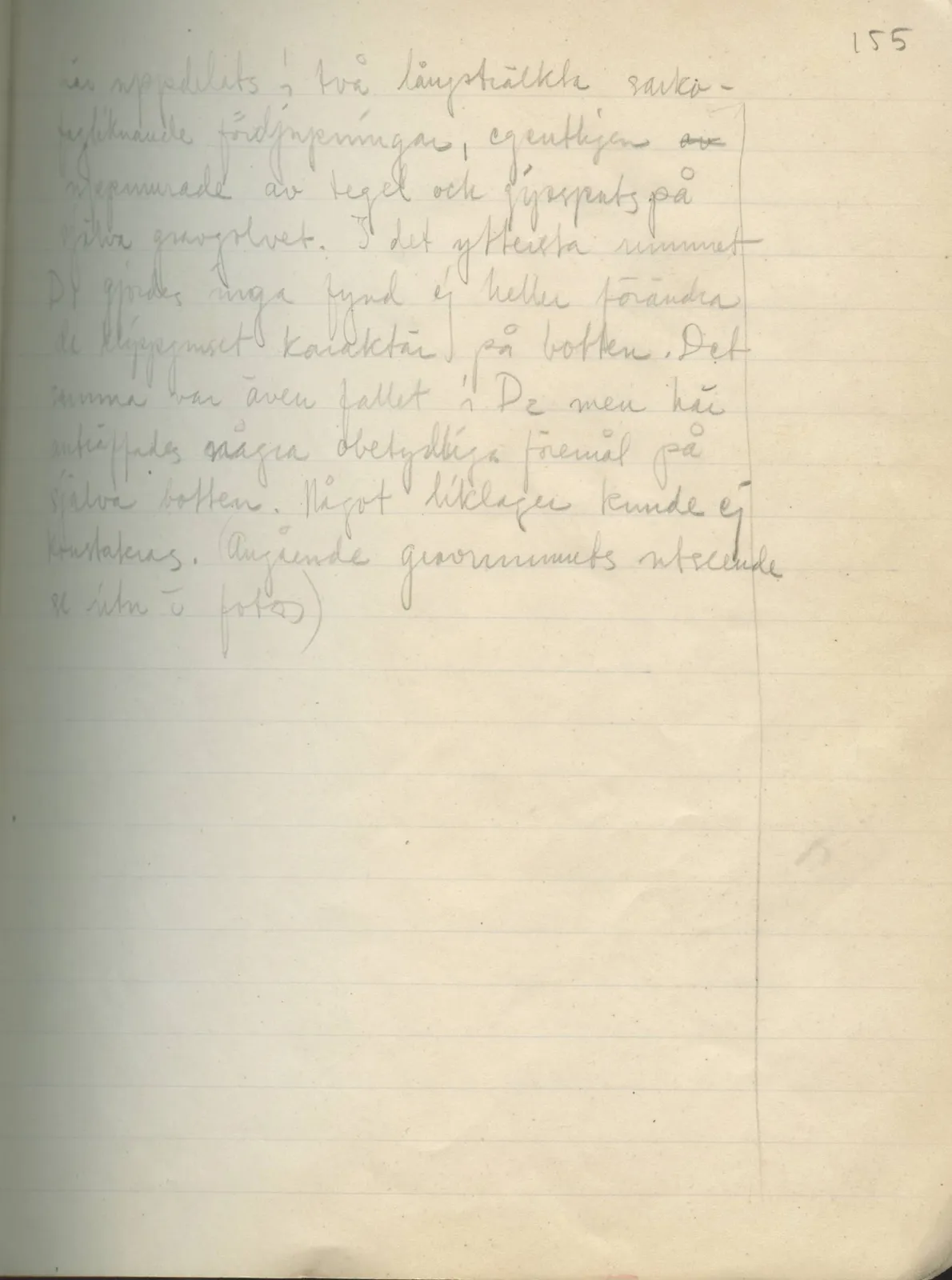 Scan 137 of field diary DII:2a (Soli, the theatre), handwritten in Swedish. The transcription and translation follow.