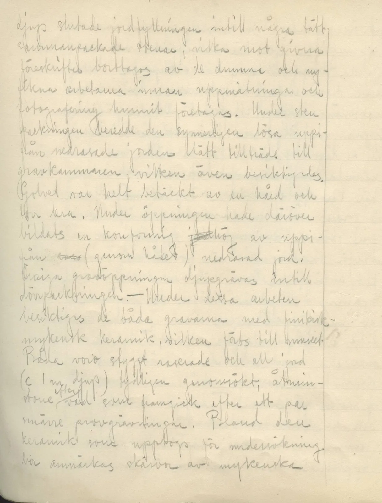 Scan 5 of field diary DII:2b (Milia, Soli and Kythrea), handwritten in Swedish. The transcription and translation follow.