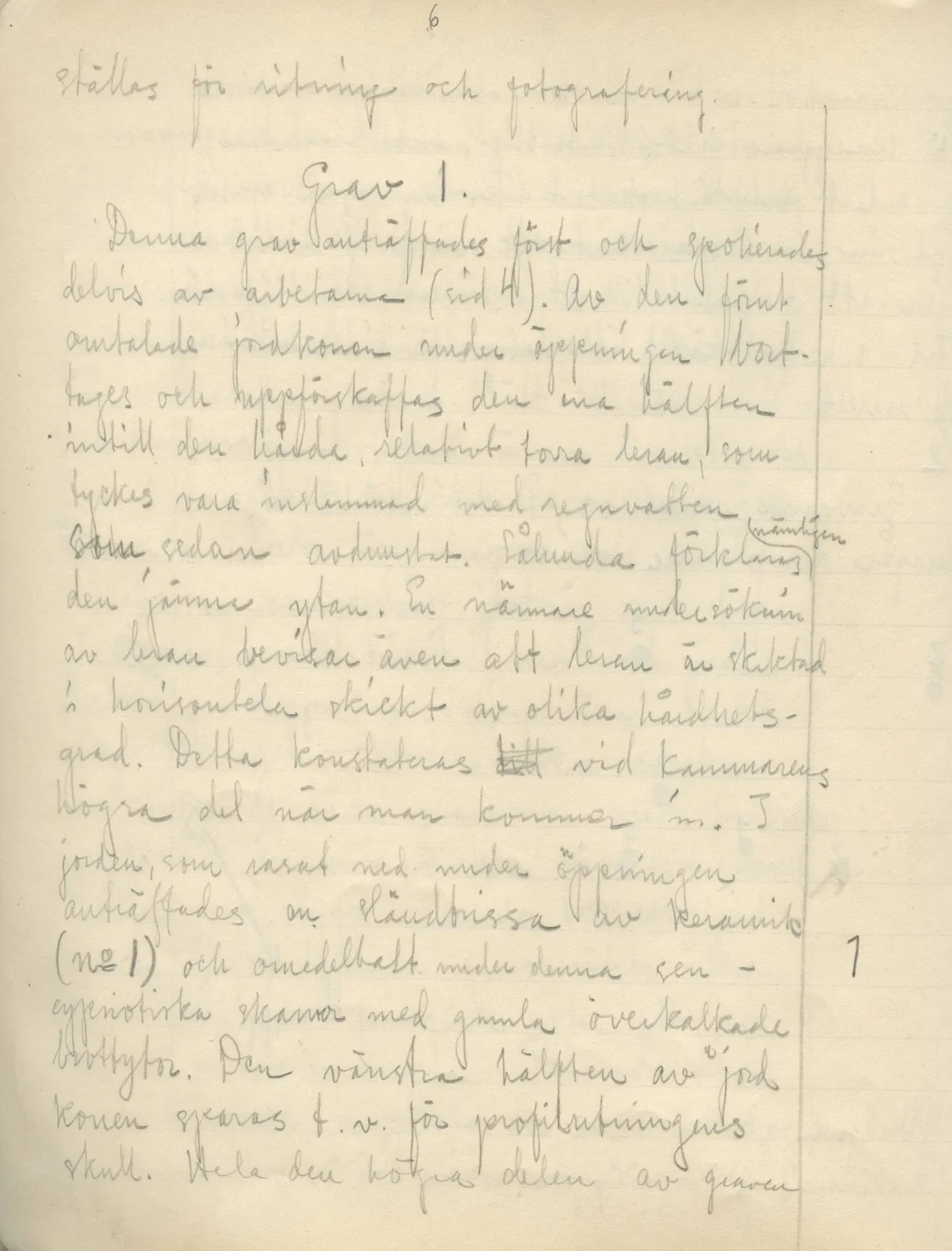 Scan 7 of field diary DII:2b (Milia, Soli and Kythrea), handwritten in Swedish. The transcription and translation follow.