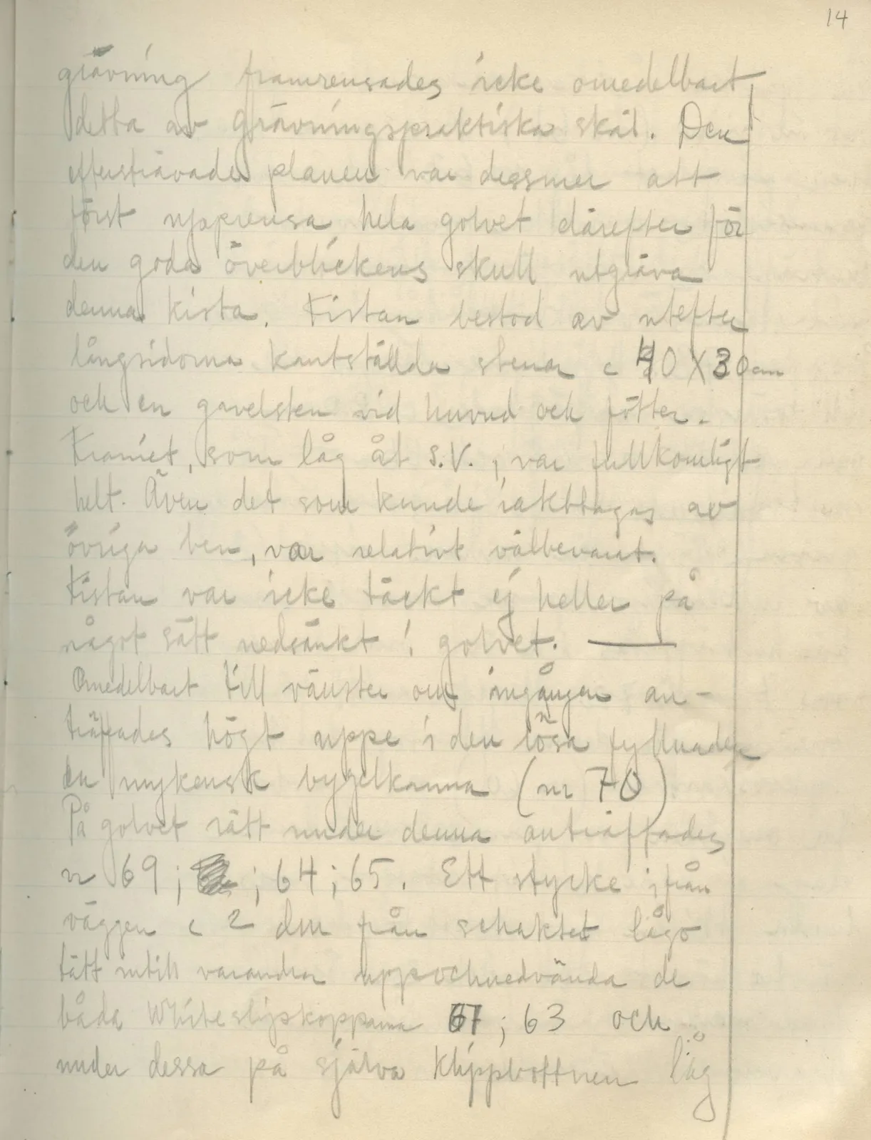 Scan 15 of field diary DII:2b (Milia, Soli and Kythrea), handwritten in Swedish. The transcription and translation follow.