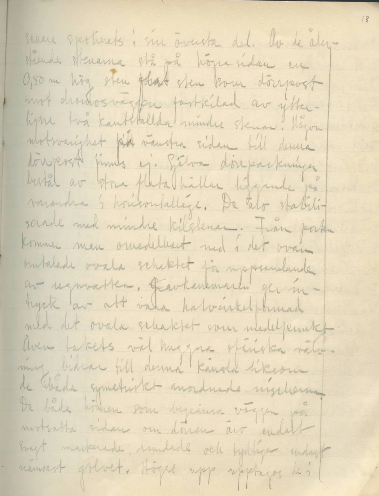 Scan 19 of field diary DII:2b (Milia, Soli and Kythrea), handwritten in Swedish. The transcription and translation follow.