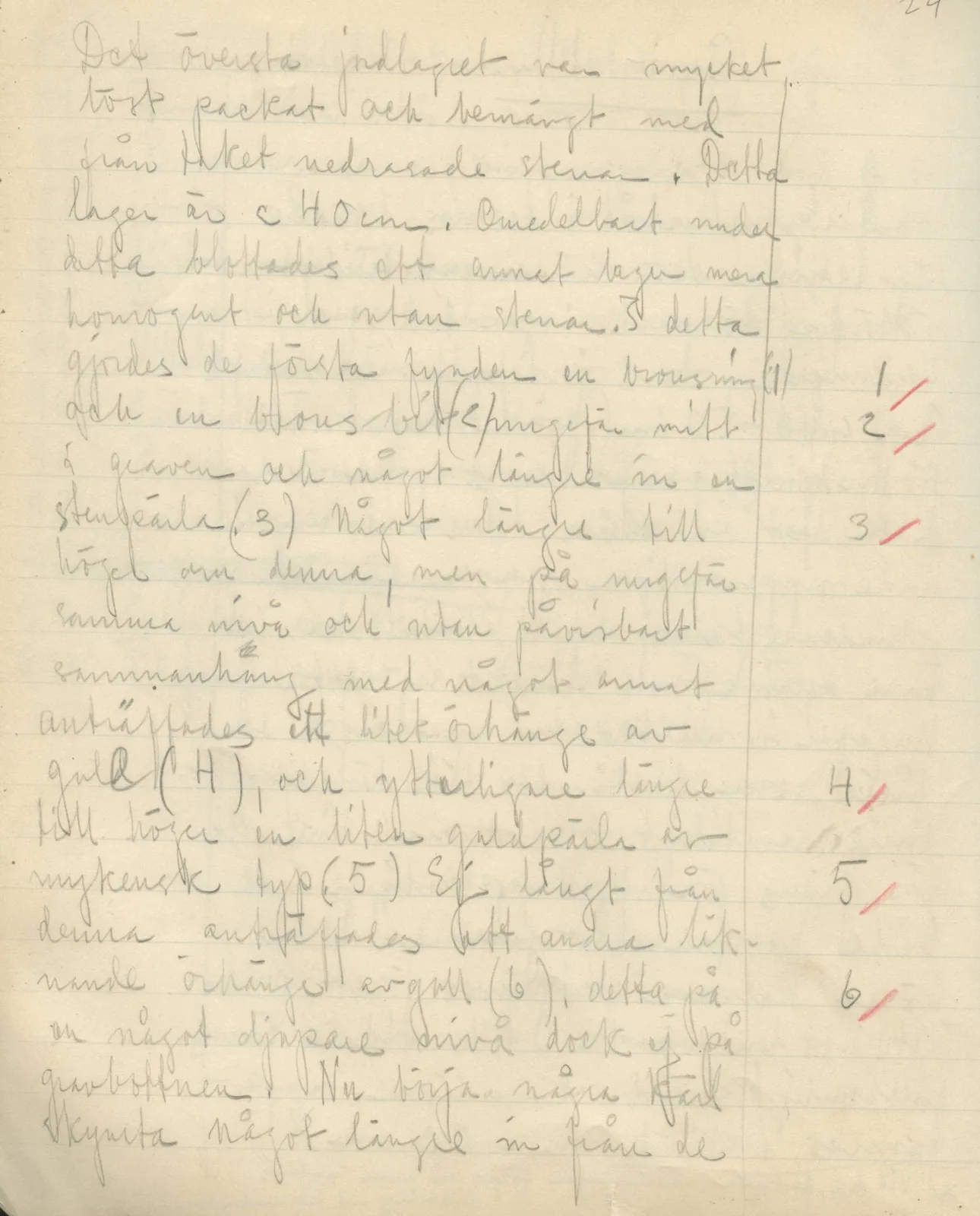 Scan 26 of field diary DII:2b (Milia, Soli and Kythrea), handwritten in Swedish. The transcription and translation follow.