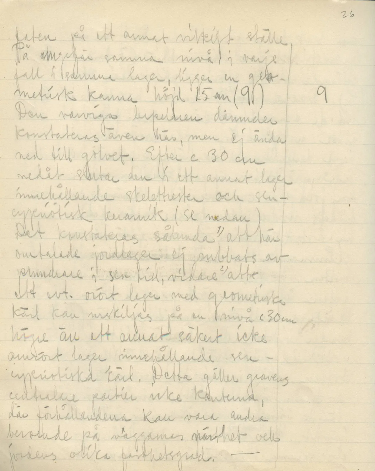 Scan 28 of field diary DII:2b (Milia, Soli and Kythrea), handwritten in Swedish. The transcription and translation follow.