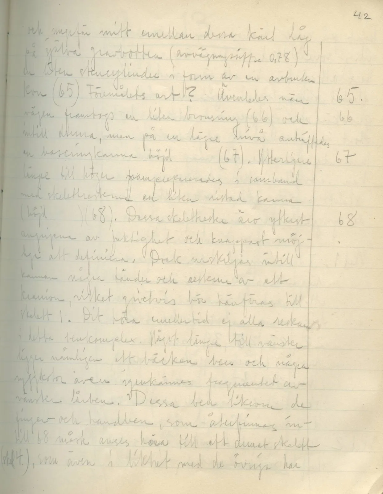 Scan 45 of field diary DII:2b (Milia, Soli and Kythrea), handwritten in Swedish. The transcription and translation follow.