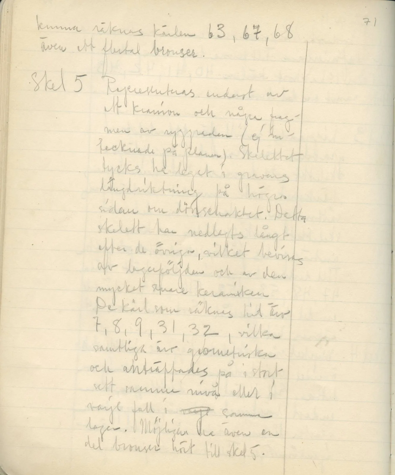 Scan 68 of field diary DII:2b (Milia, Soli and Kythrea), handwritten in Swedish. The transcription and translation follow.
