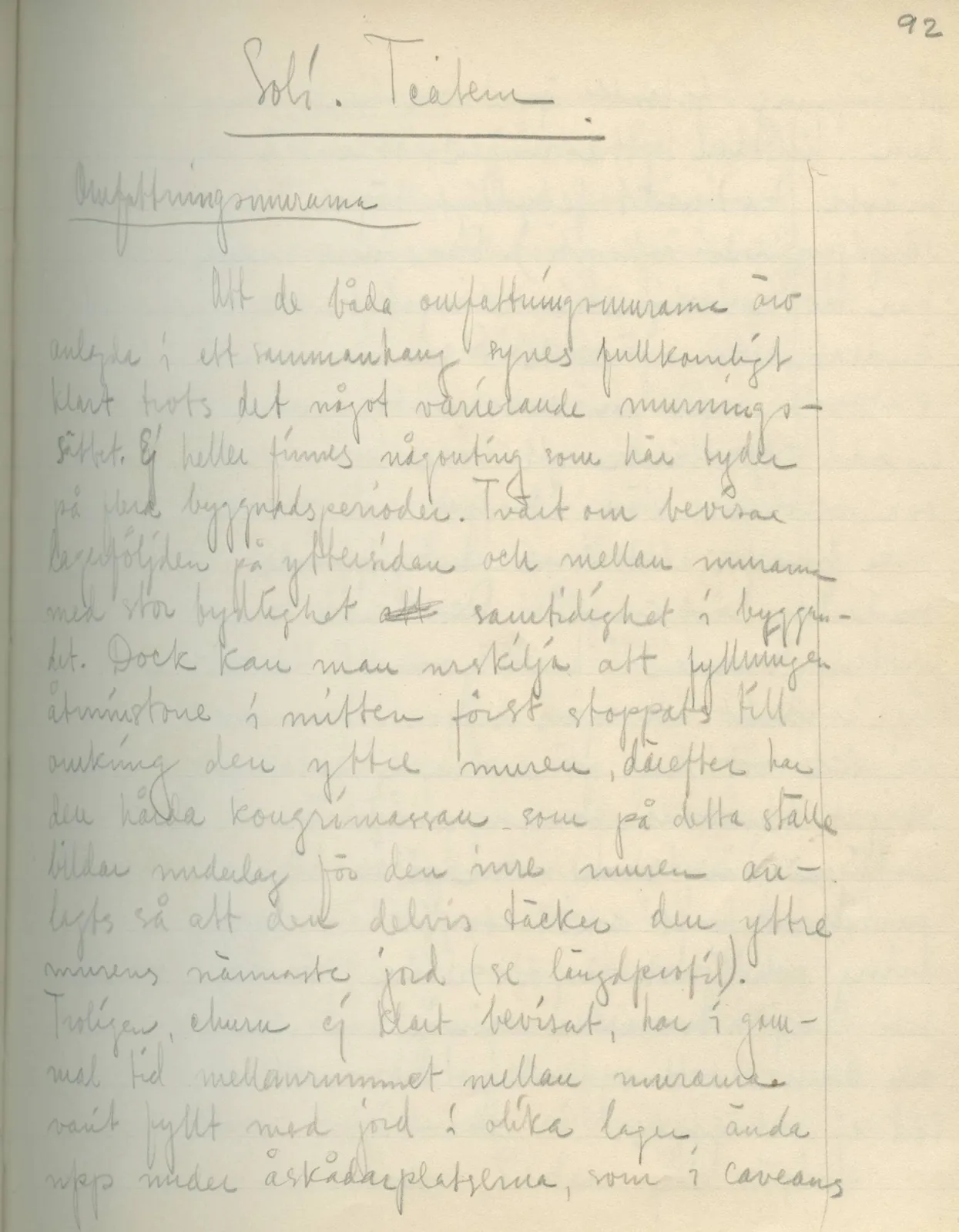 Scan 75 of field diary DII:2b (Milia, Soli and Kythrea), handwritten in Swedish. The transcription and translation follow.