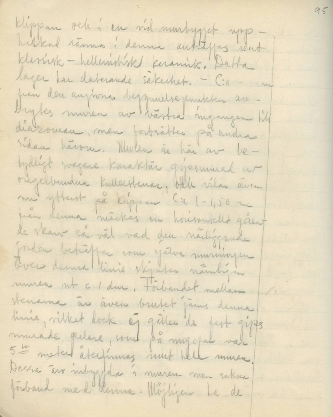 Scan 78 of field diary DII:2b (Milia, Soli and Kythrea), handwritten in Swedish. The transcription and translation follow.