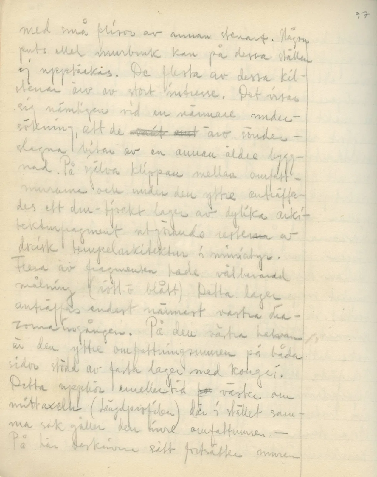 Scan 80 of field diary DII:2b (Milia, Soli and Kythrea), handwritten in Swedish. The transcription and translation follow.