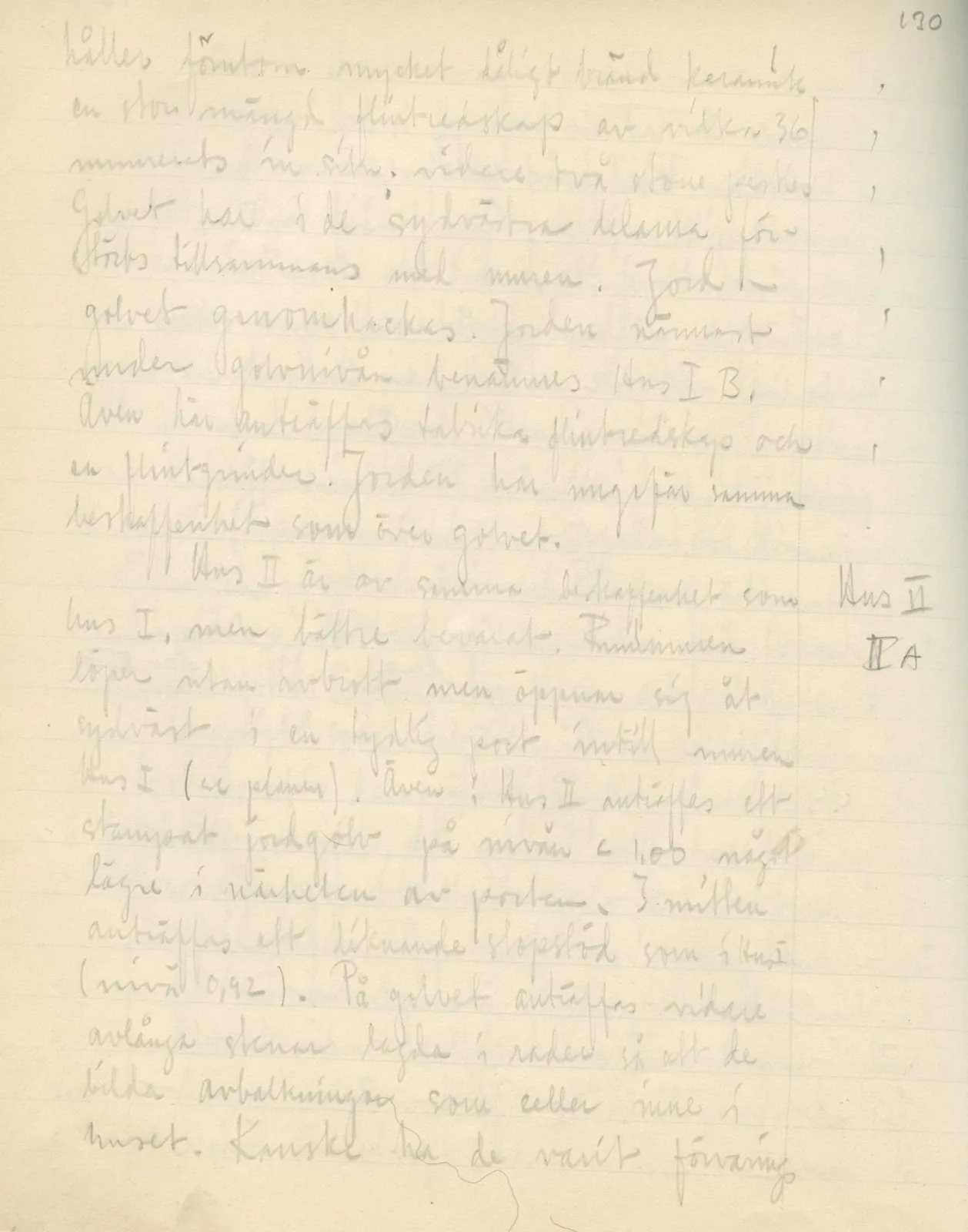 Scan 86 of field diary DII:2b (Milia, Soli and Kythrea), handwritten in Swedish. The transcription and translation follow.