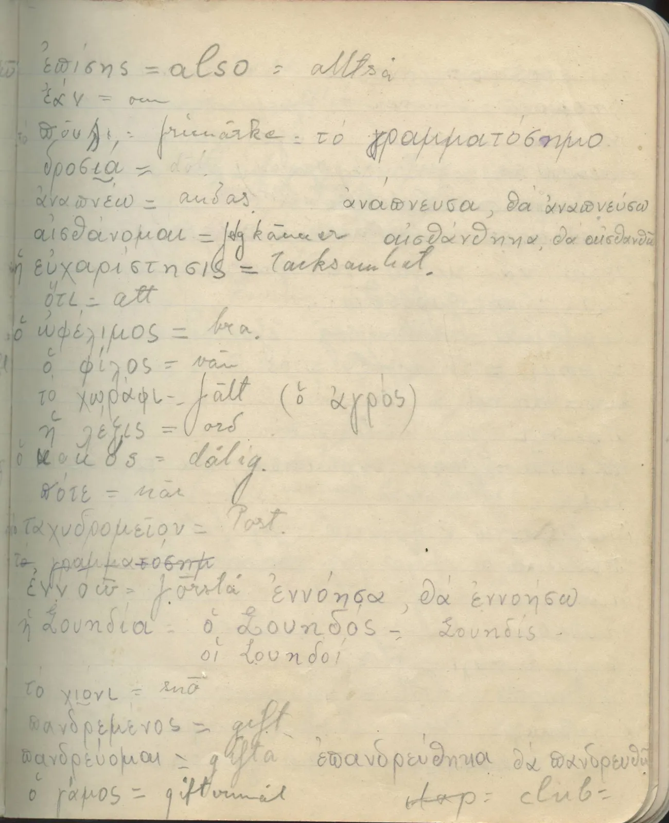 Scan 35 of field diary DII:2c (Ayios Iakovos), handwritten in Swedish. The transcription and translation follow.