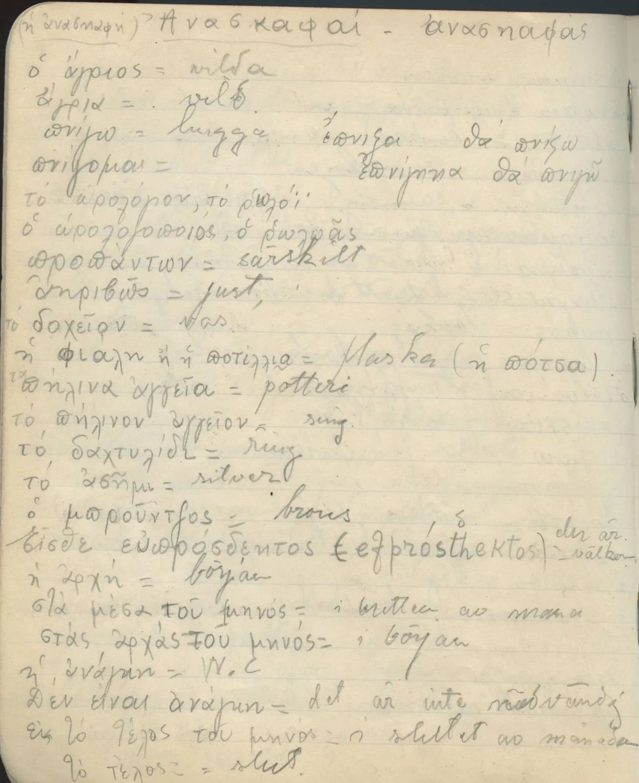Scan 46 of field diary DII:2c (Ayios Iakovos), handwritten in Swedish. The transcription and translation follow.