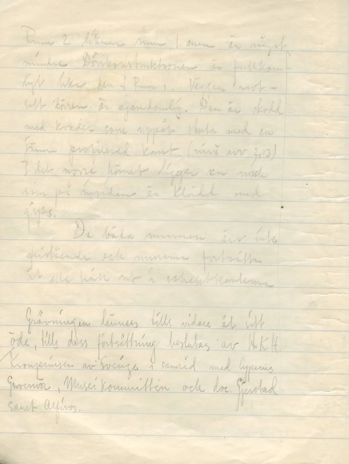 Scan 16 of field diary DII:2d (Soli, Cholades, and Mersinaki), handwritten in Swedish. The transcription and translation follow.
