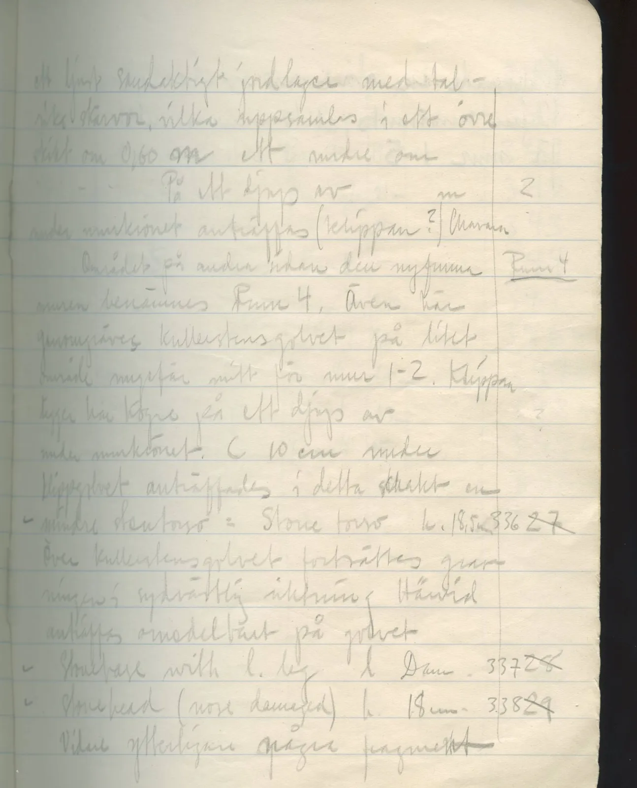 Scan 46 of field diary DII:2d (Soli, Cholades, and Mersinaki), handwritten in Swedish. The transcription and translation follow.