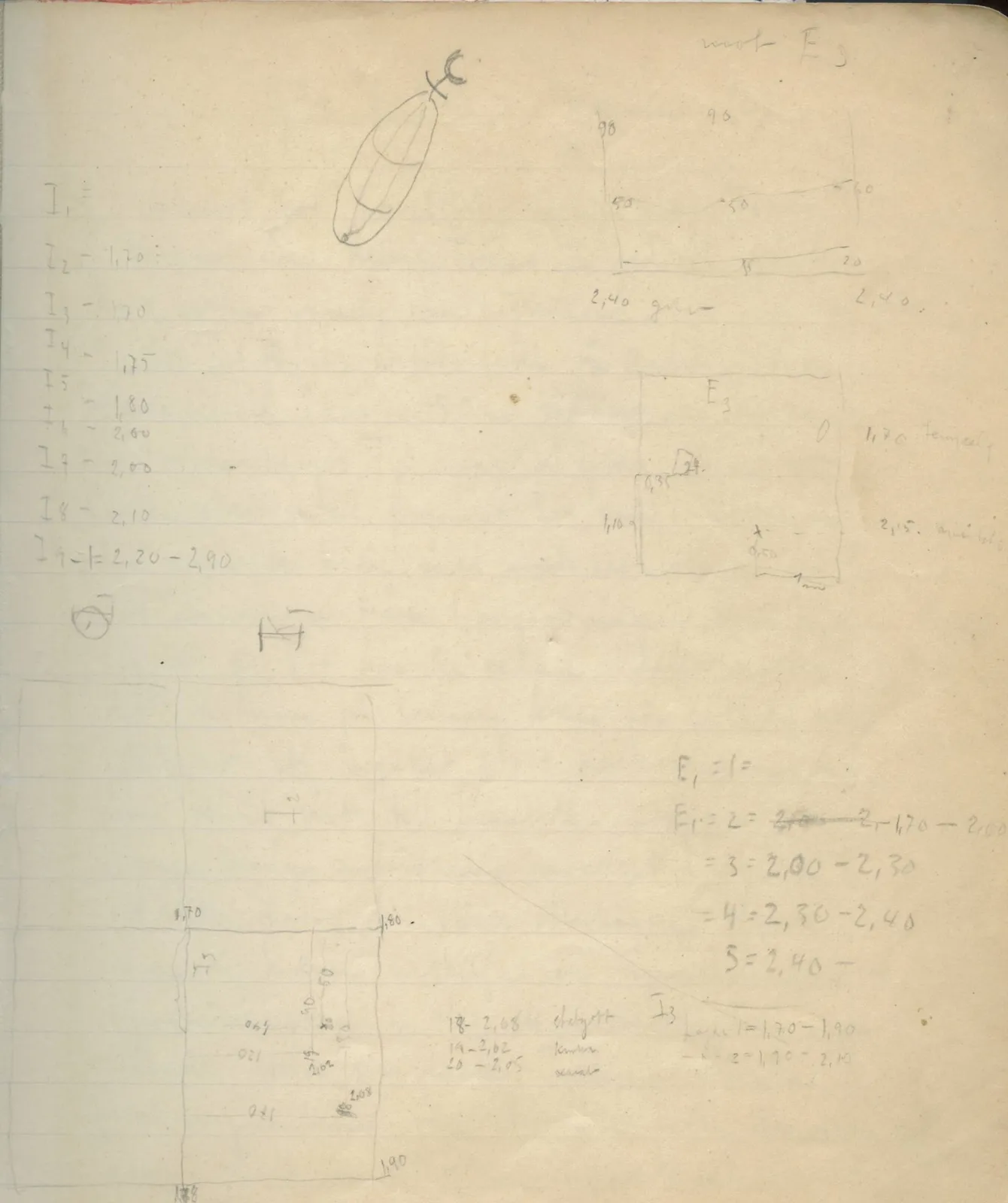 Scan 3 of field diary DII:2e (Ayios Phokas, Ayios Iakovos, Kition and Amathus), handwritten in Swedish, with drawings. The transcription and translation follow.