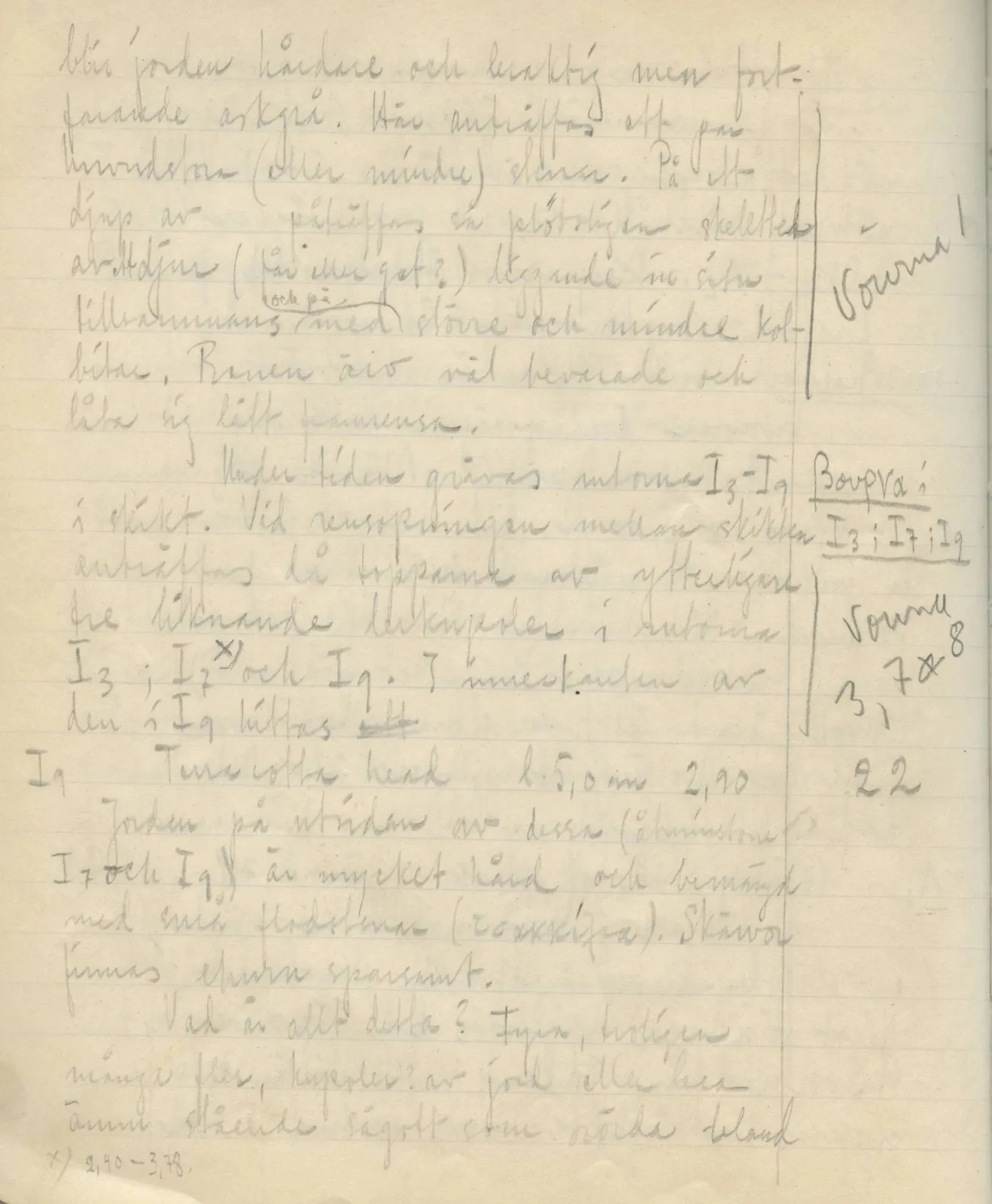 Scan 32 of field diary DII:2e (Ayios Phokas, Ayios Iakovos, Kition and Amathus), handwritten in Swedish. The transcription and translation follow.