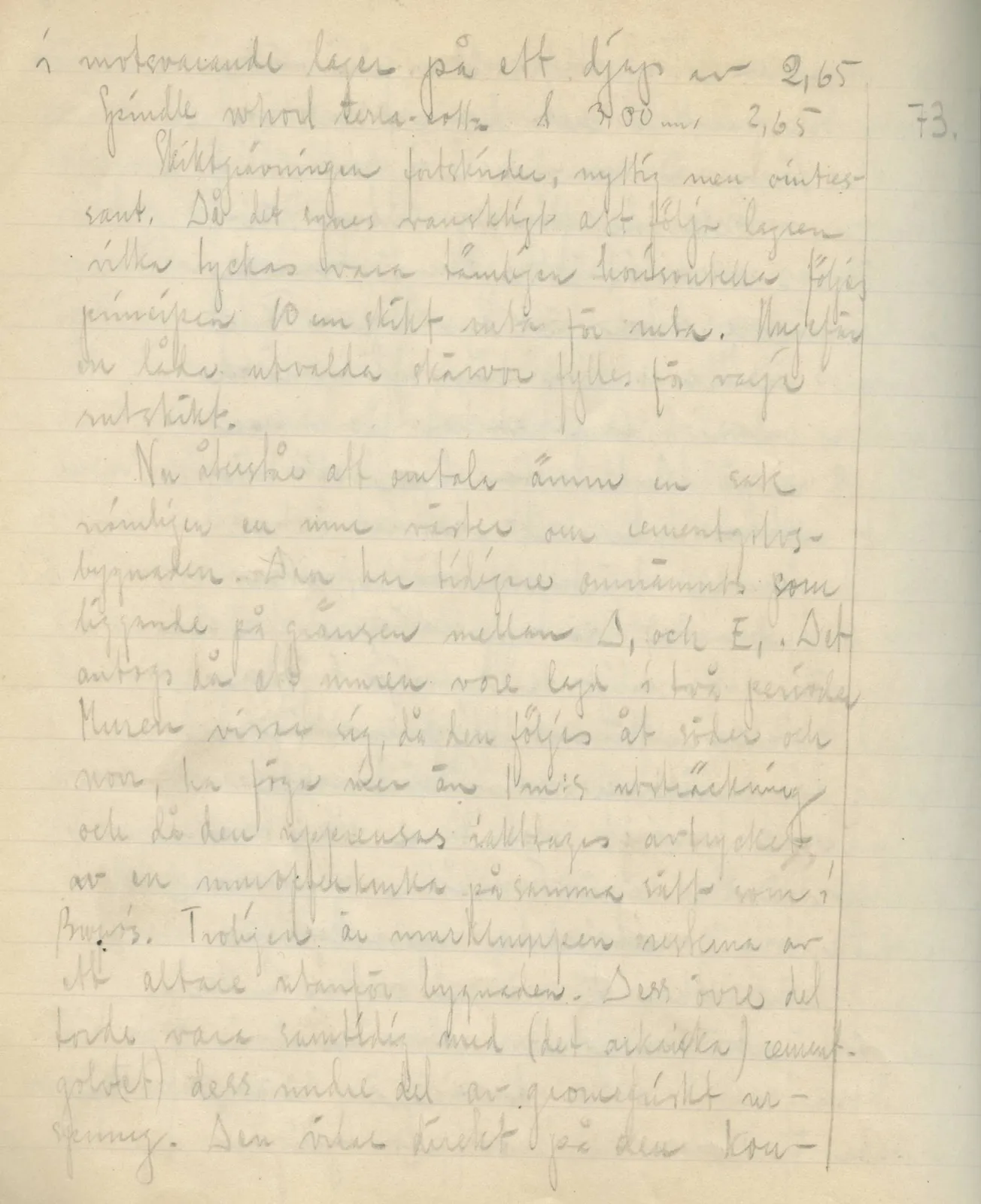 Scan 48 of field diary DII:2e (Ayios Phokas, Ayios Iakovos, Kition and Amathus), handwritten in Swedish. The transcription and translation follow.