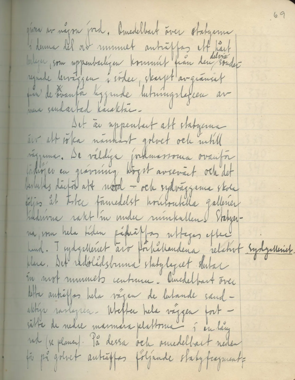 Scan 62 of field diary DII:2e (Ayios Phokas, Ayios Iakovos, Kition and Amathus), handwritten in Swedish. The transcription and translation follow.