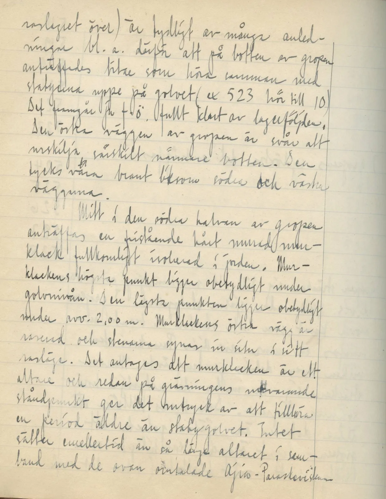 Scan 78 of field diary DII:2e (Ayios Phokas, Ayios Iakovos, Kition and Amathus), handwritten in Swedish. The transcription and translation follow.