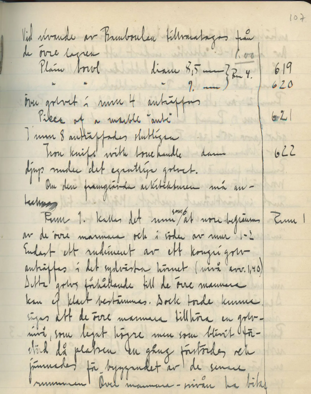 Scan 101 of field diary DII:2e (Ayios Phokas, Ayios Iakovos, Kition and Amathus), handwritten in Swedish. The transcription and translation follow.