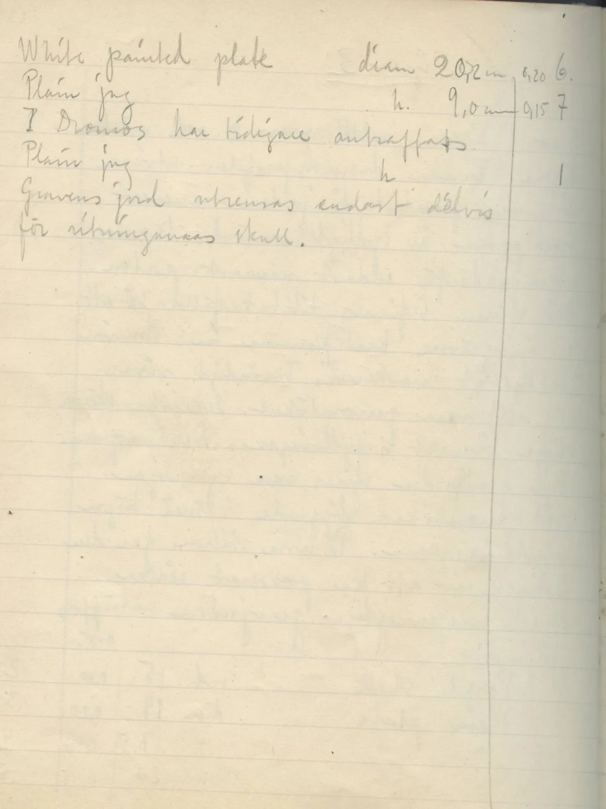 Scan 126 of field diary DII:2e (Ayios Phokas, Ayios Iakovos, Kition and Amathus), handwritten in Swedish. The transcription and translation follow.