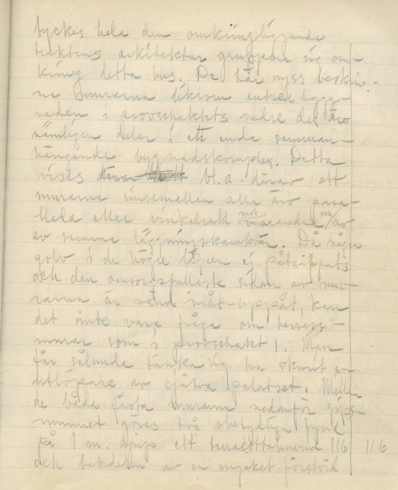 Scan 59 of field diary DII:3a (Vouni I), handwritten in Swedish. The transcription and translation follow.