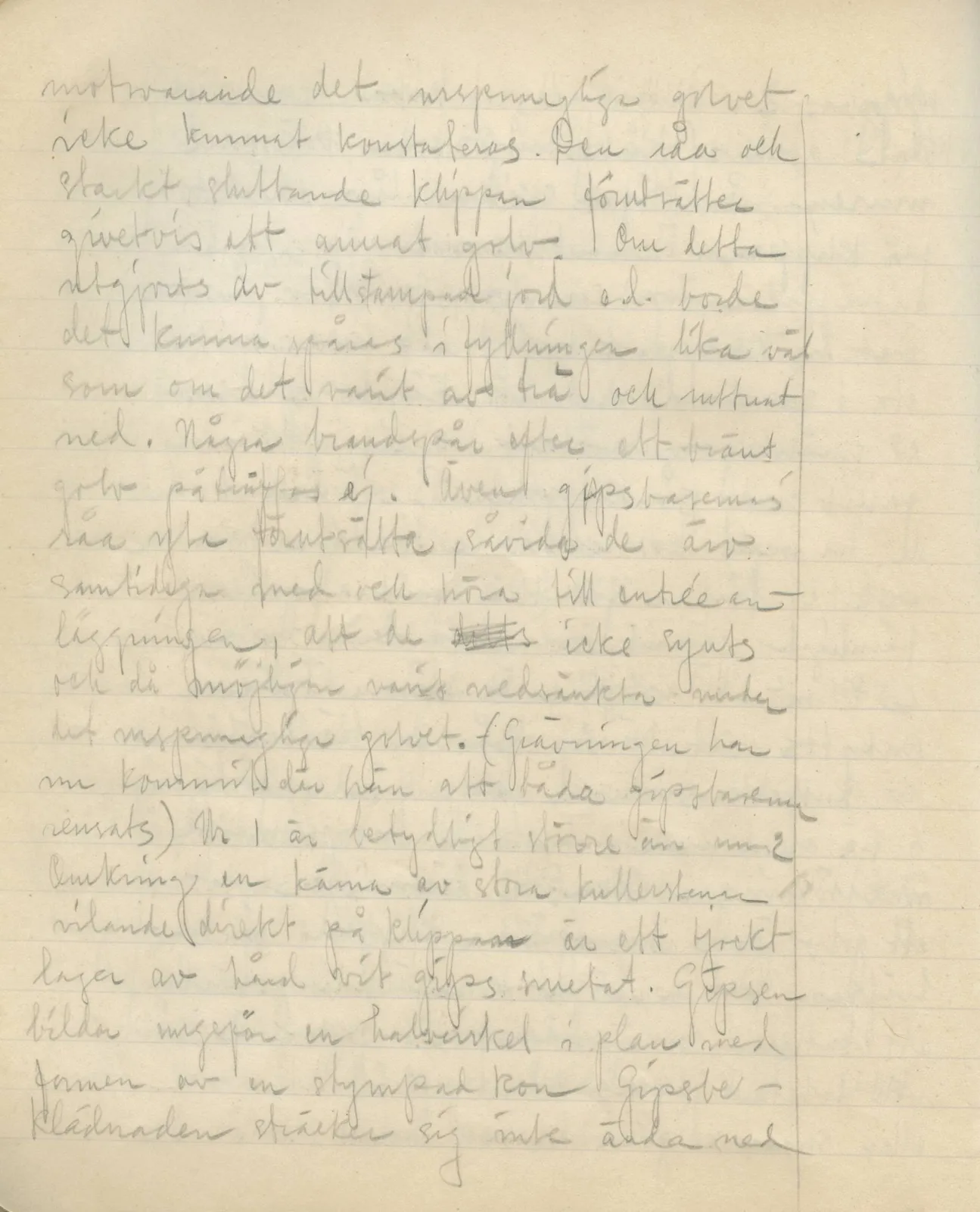 Scan 80 of field diary DII:3a (Vouni I), handwritten in Swedish. The transcription and translation follow.