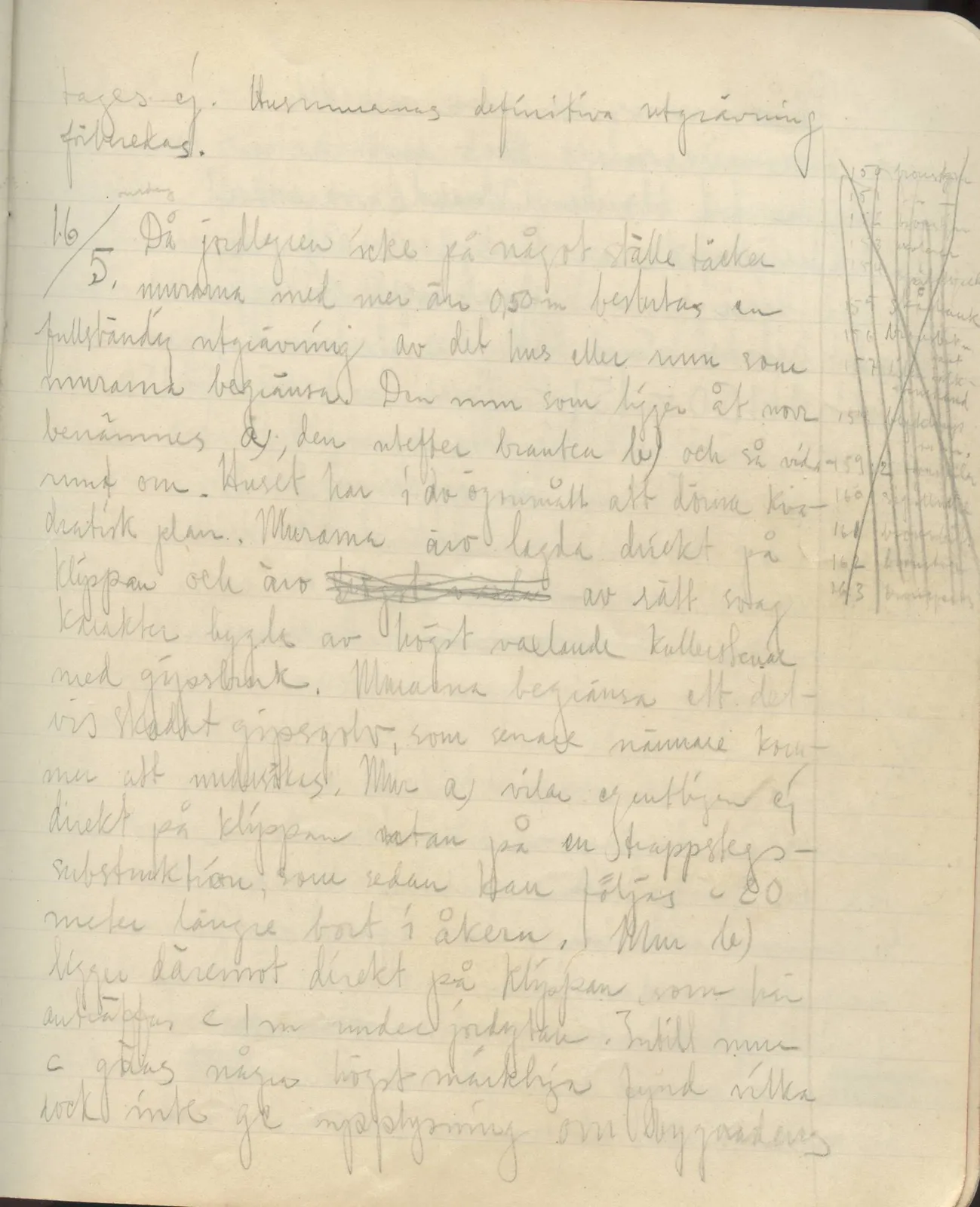 Scan 89 of field diary DII:3a (Vouni I), handwritten in Swedish. The transcription and translation follow.