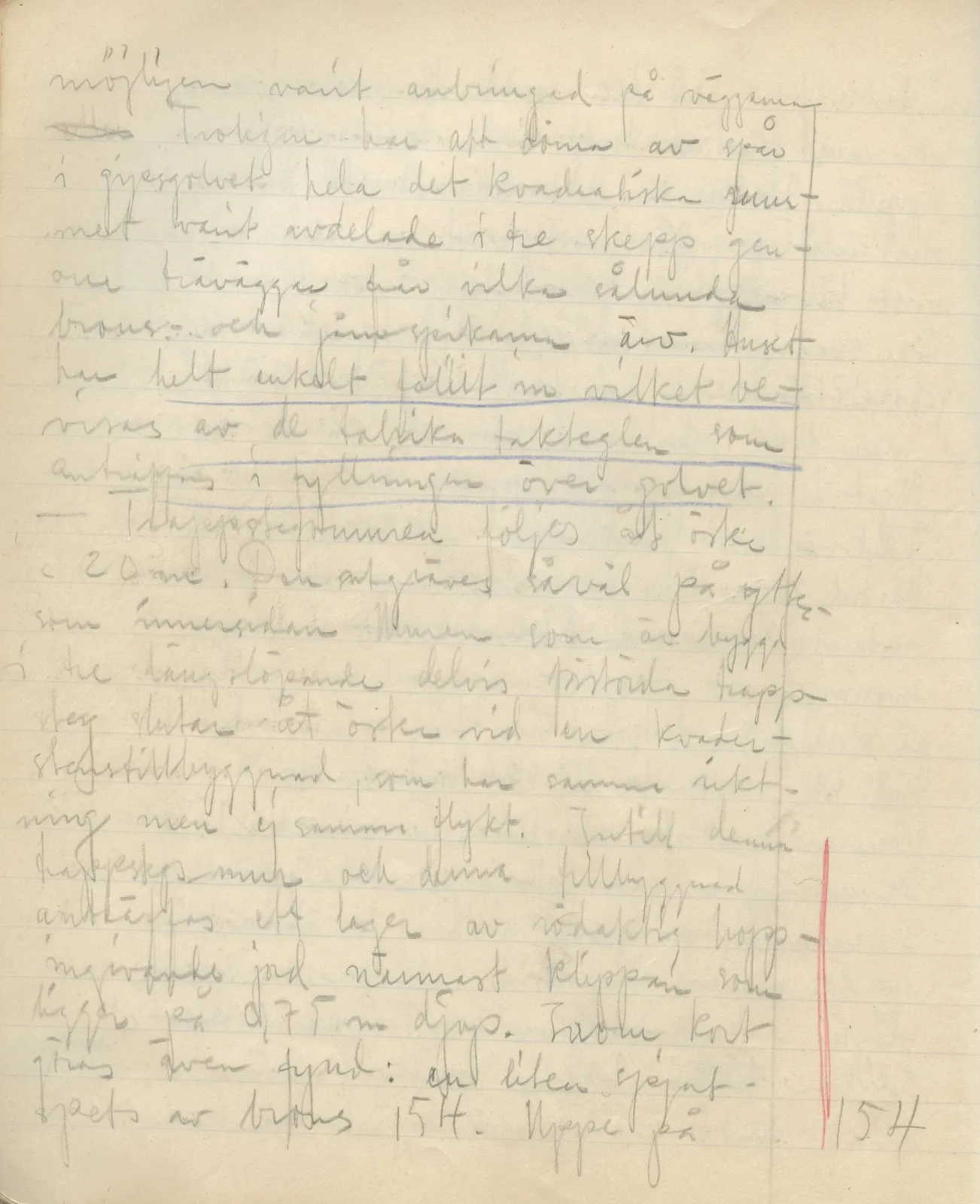 Scan 92 of field diary DII:3a (Vouni I), handwritten in Swedish. The transcription and translation follow.