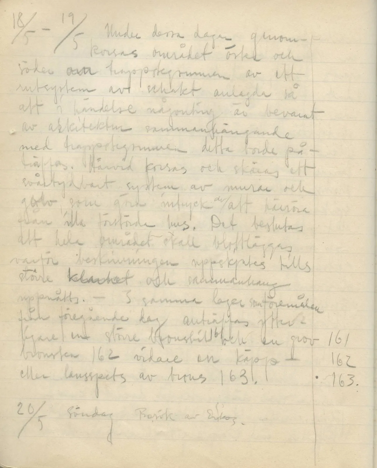 Scan 94 of field diary DII:3a (Vouni I), handwritten in Swedish. The transcription and translation follow.