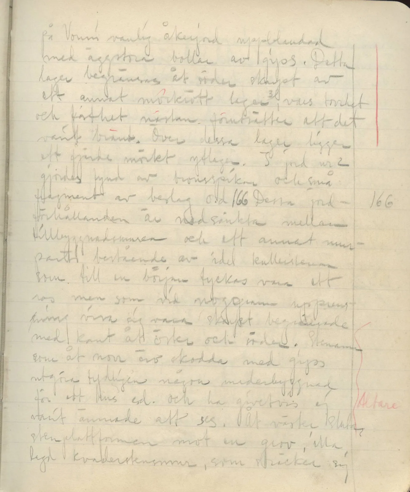Scan 97 of field diary DII:3a (Vouni I), handwritten in Swedish. The transcription and translation follow.