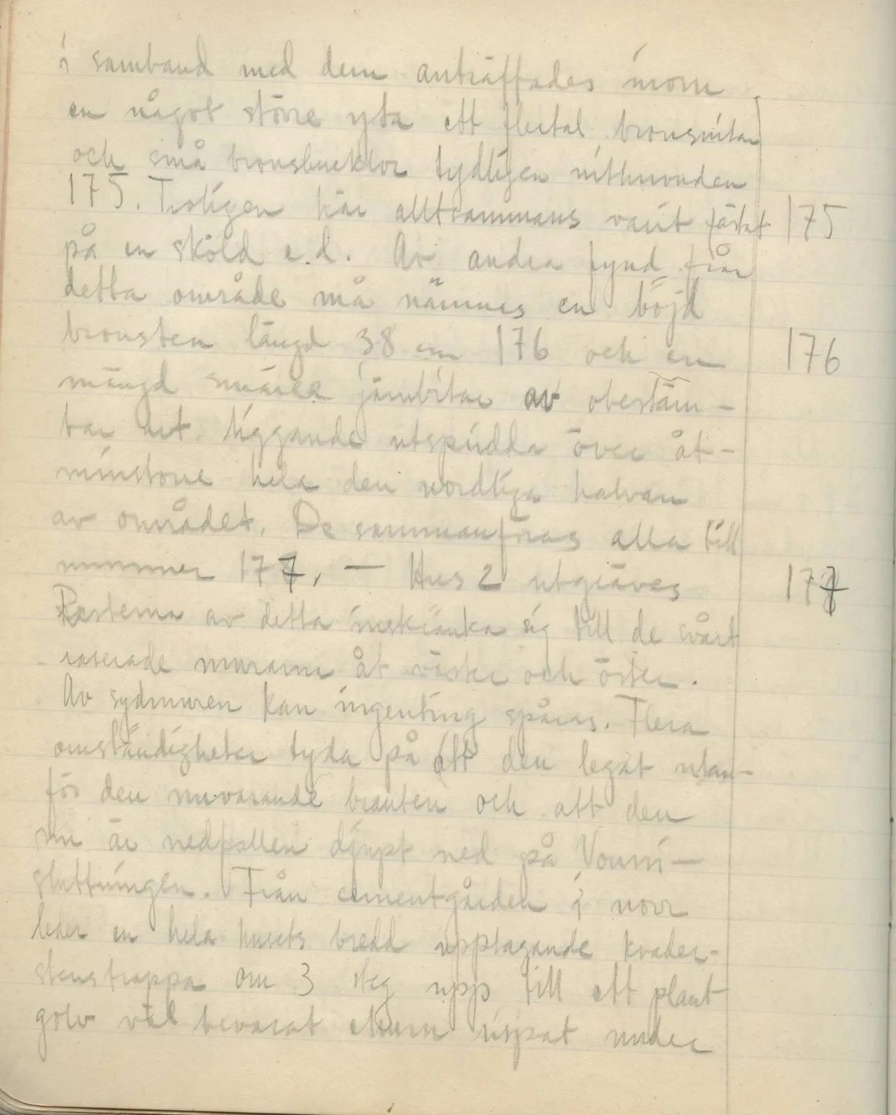 Scan 102 of field diary DII:3a (Vouni I), handwritten in Swedish. The transcription and translation follow.