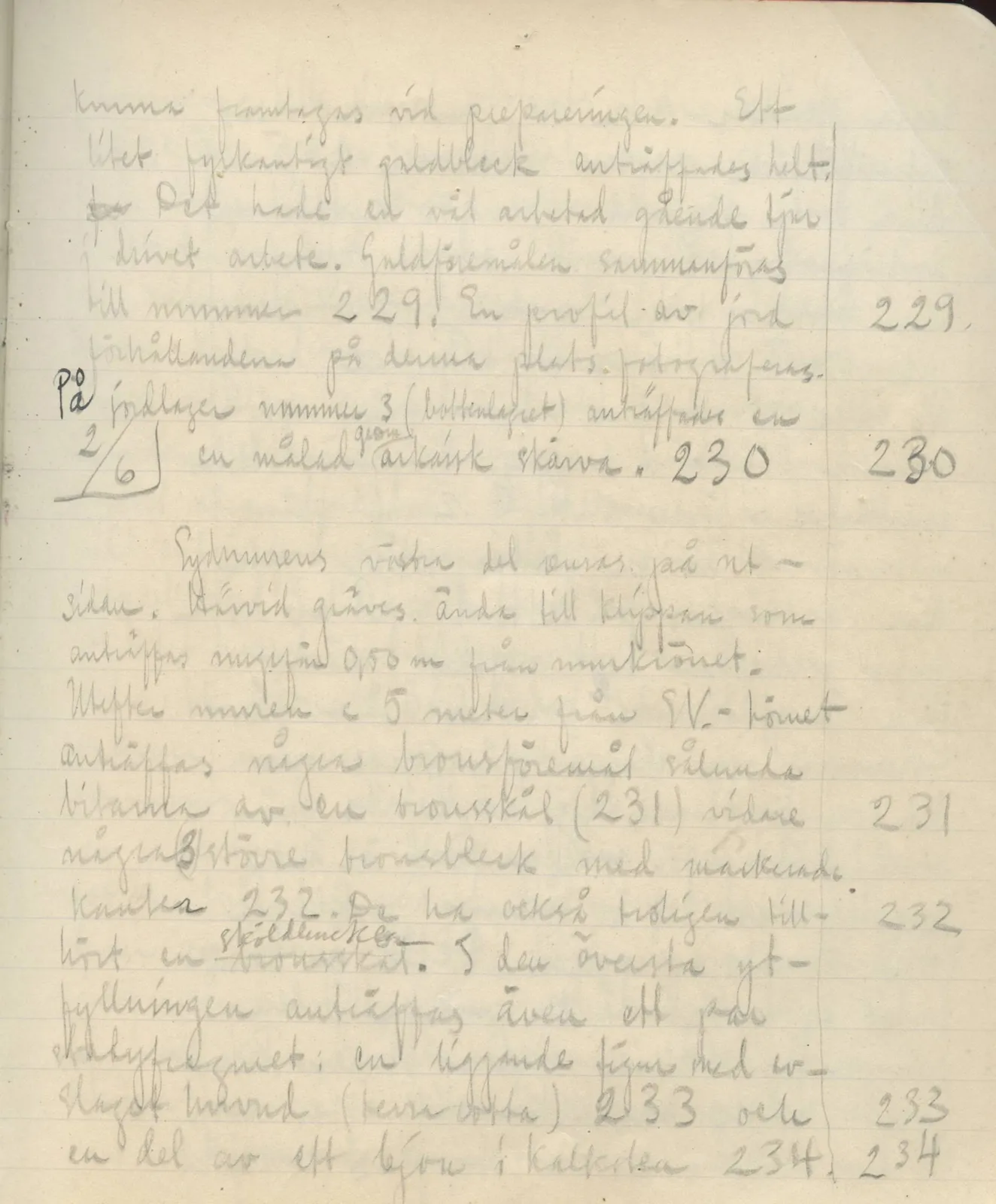 Scan 131 of field diary DII:3a (Vouni I), handwritten in Swedish. The transcription and translation follow.