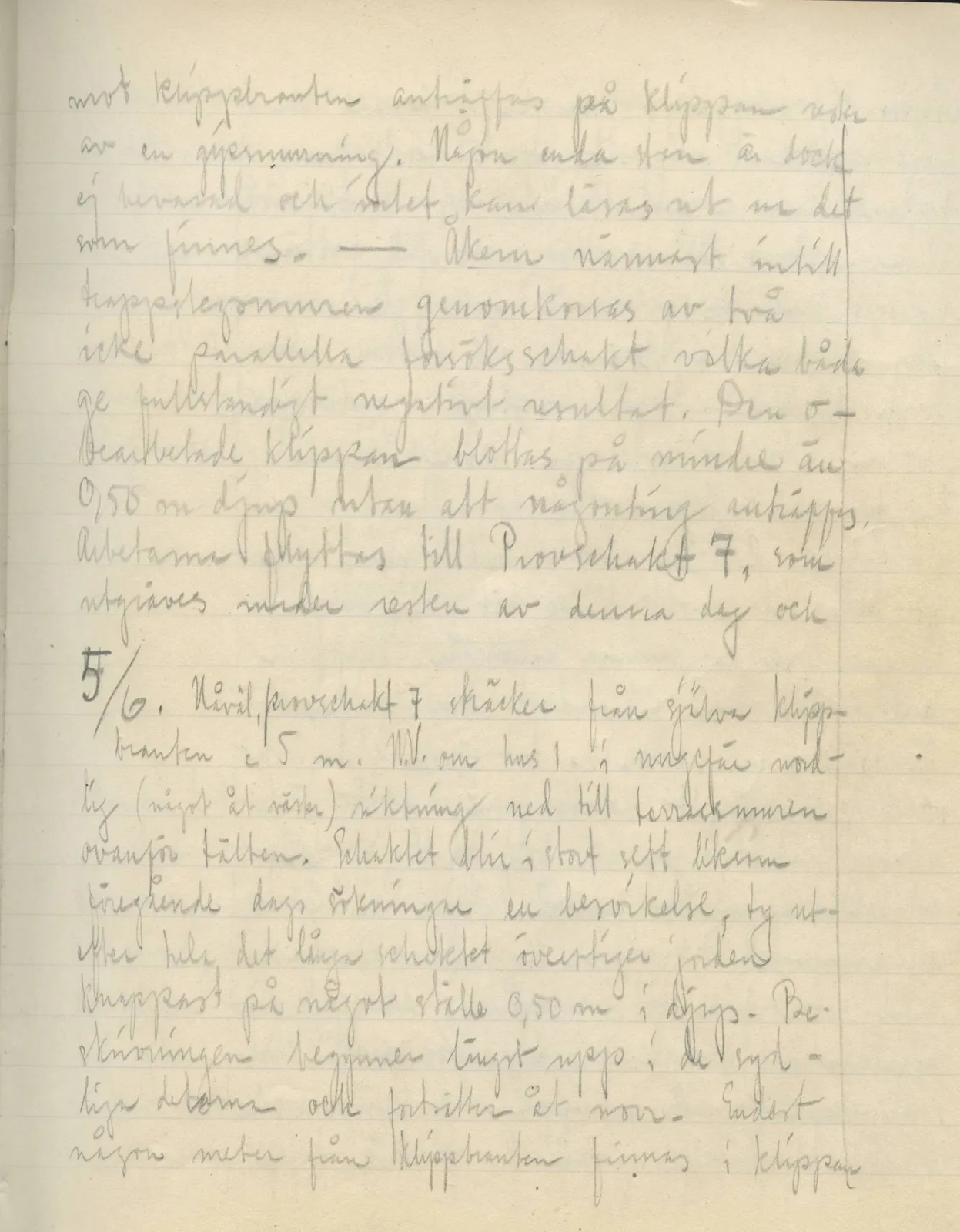 Scan 137 of field diary DII:3a (Vouni I), handwritten in Swedish. The transcription and translation follow.