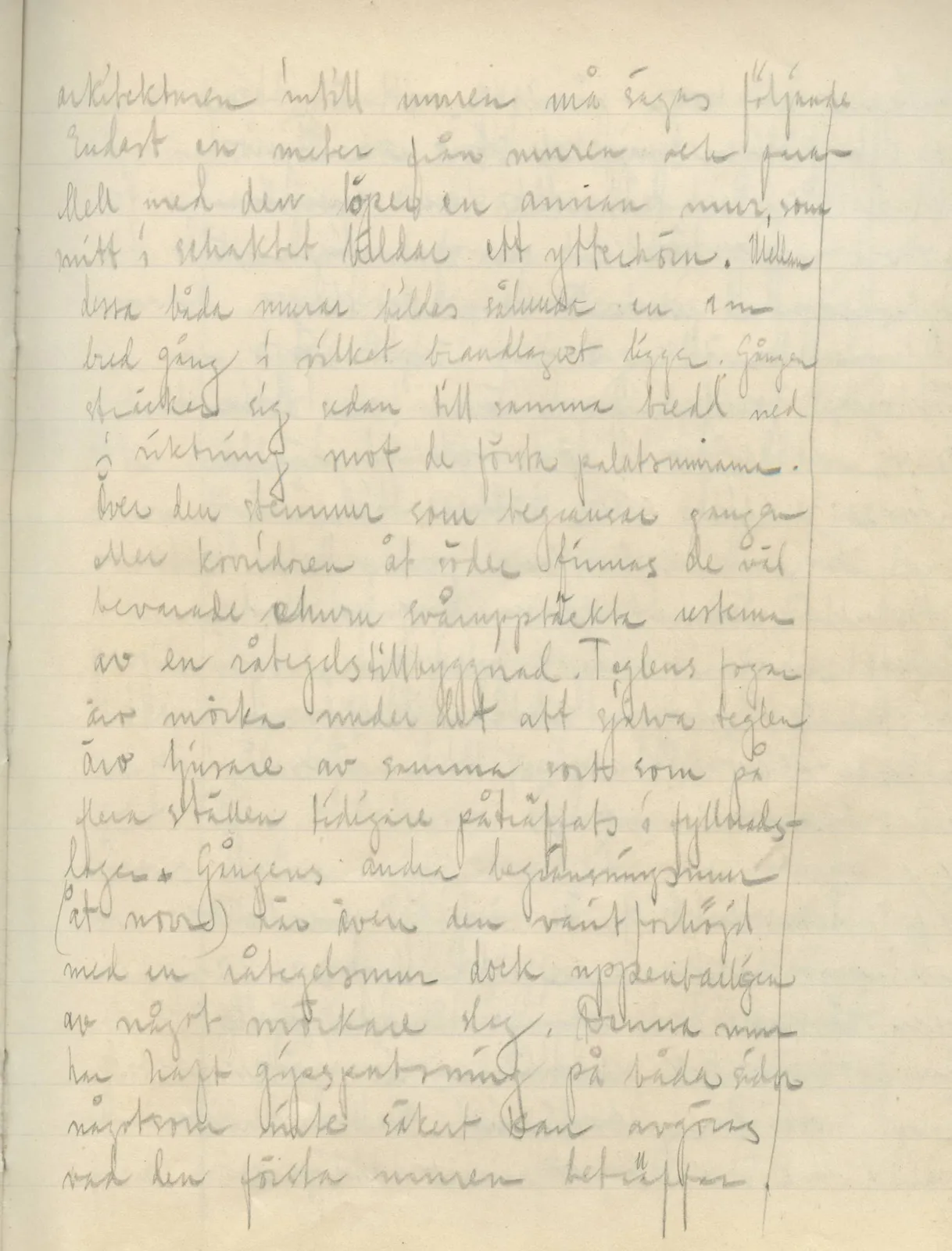 Scan 147 of field diary DII:3a (Vouni I), handwritten in Swedish. The transcription and translation follow.