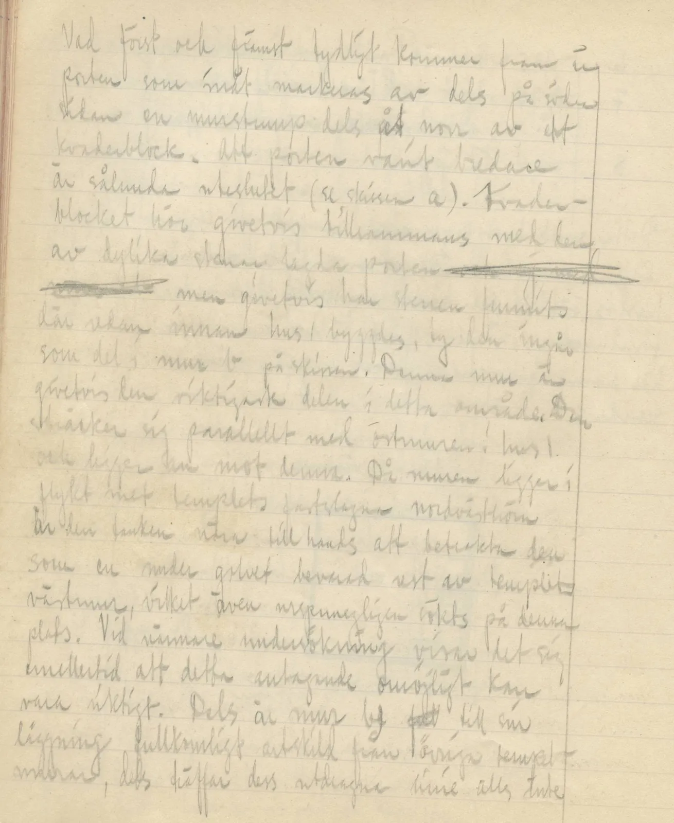 Scan 158 of field diary DII:3a (Vouni I), handwritten in Swedish. The transcription and translation follow.