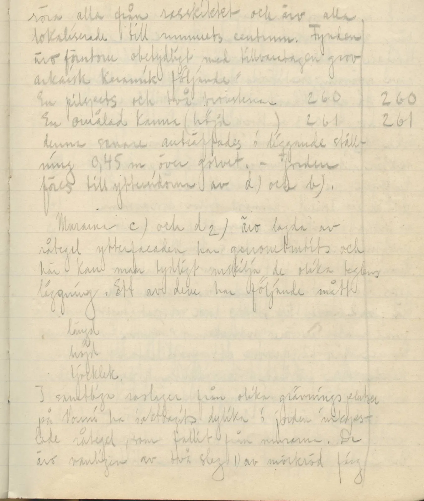 Scan 169 of field diary DII:3a (Vouni I), handwritten in Swedish. The transcription and translation follow.