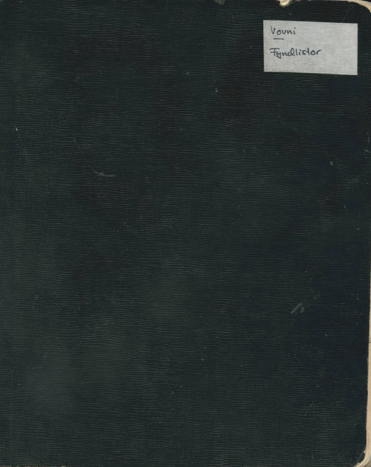 Scan 176 of field diary DII:3a (Vouni I), handwritten in Swedish. The transcription and translation follow.