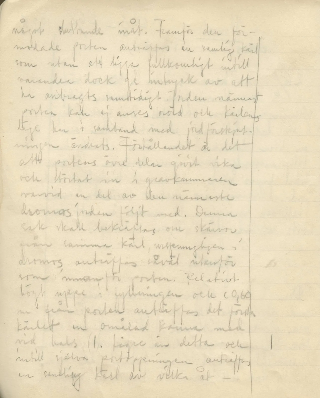 Scan 6 of field diary DII:3b (Vouni, Korakas and the palace), handwritten in Swedish. The transcription and translation follow.
