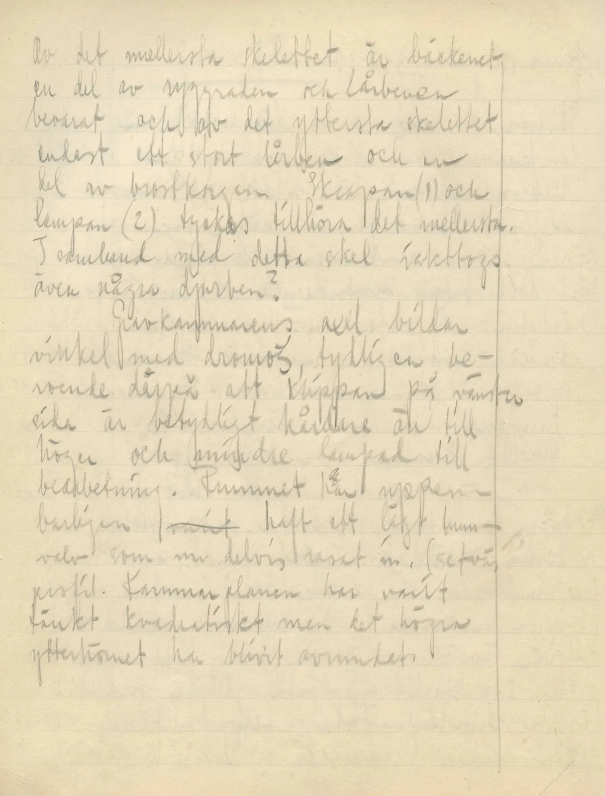 Scan 72 of field diary DII:3b (Vouni, Korakas and the palace), handwritten in Swedish. The transcription and translation follow.
