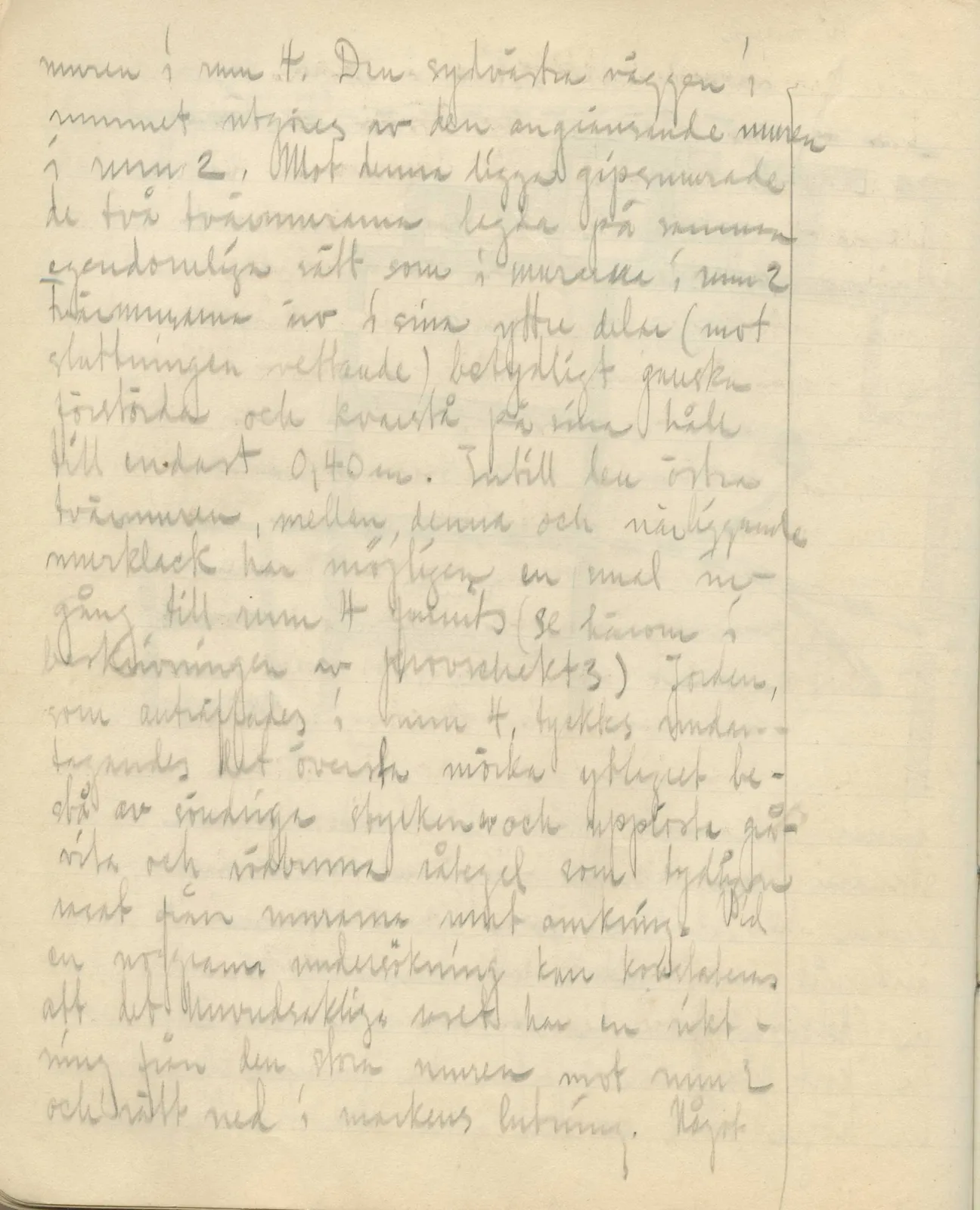 Scan 92 of field diary DII:3b (Vouni, Korakas and the palace), handwritten in Swedish. The transcription and translation follow.