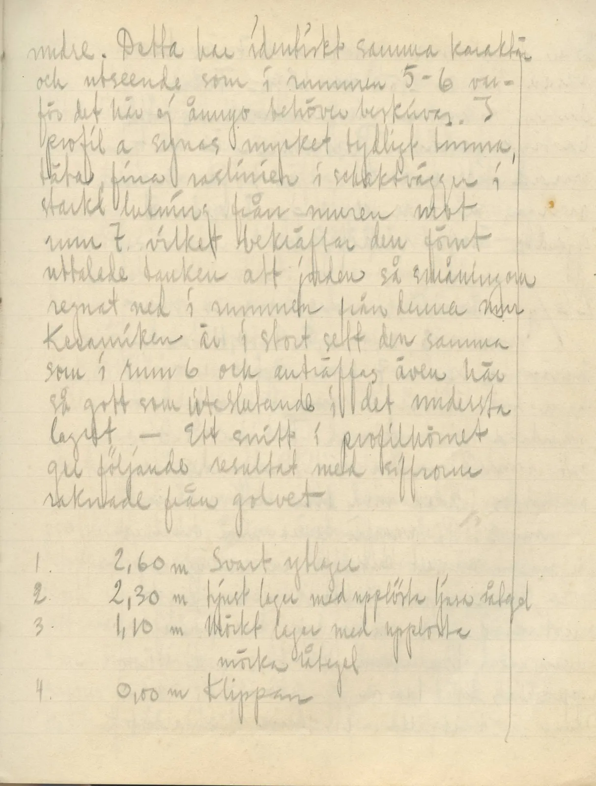 Scan 107 of field diary DII:3b (Vouni, Korakas and the palace), handwritten in Swedish. The transcription and translation follow.