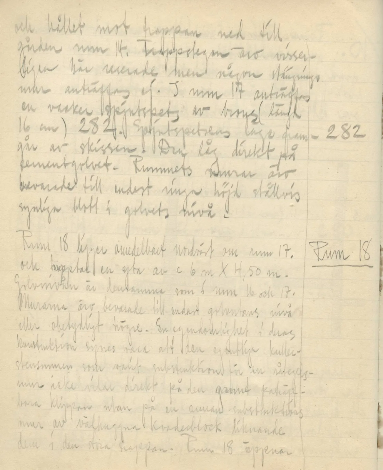 Scan 132 of field diary DII:3b (Vouni, Korakas and the palace), handwritten in Swedish. The transcription and translation follow.
