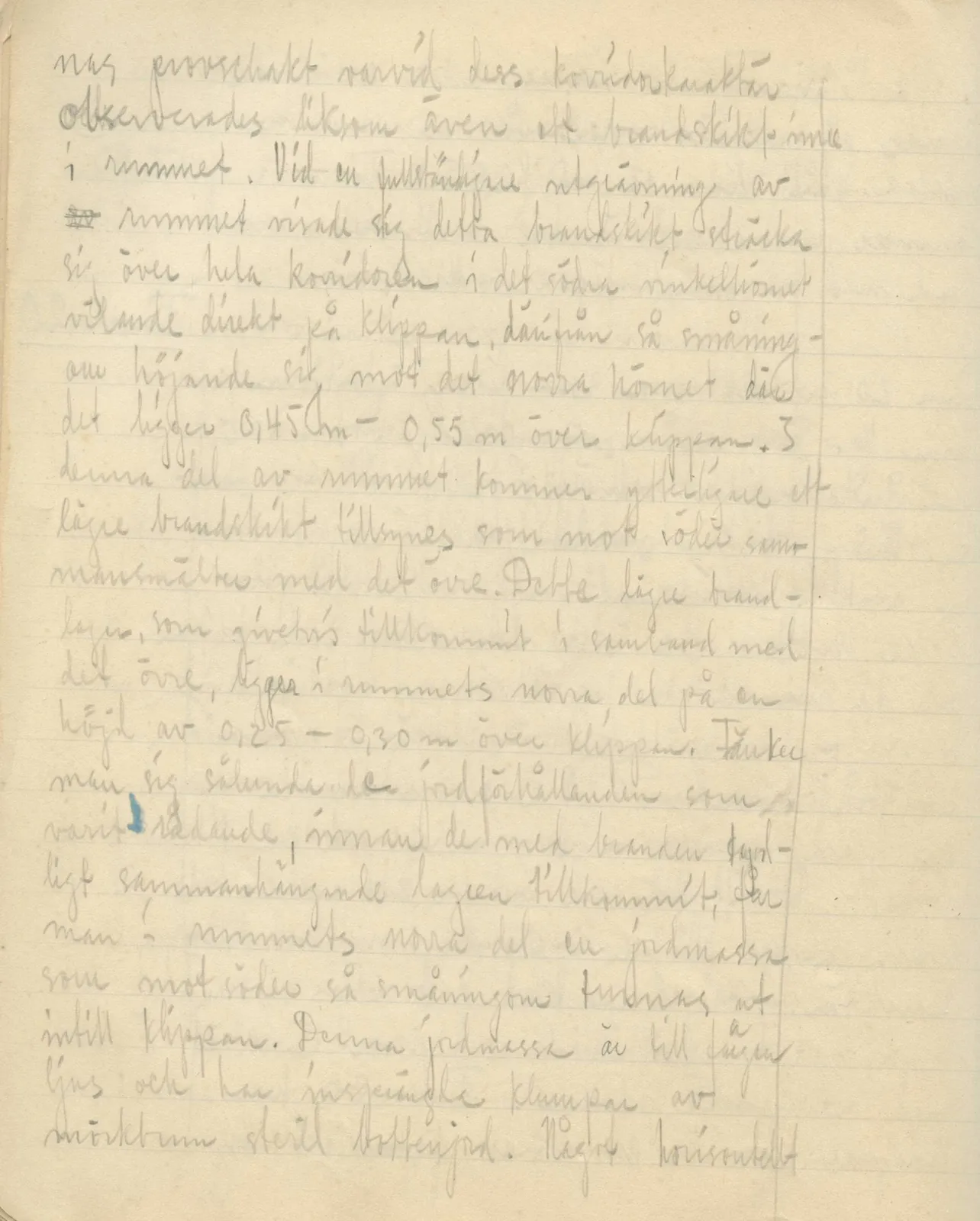 Scan 136 of field diary DII:3b (Vouni, Korakas and the palace), handwritten in Swedish. The transcription and translation follow.