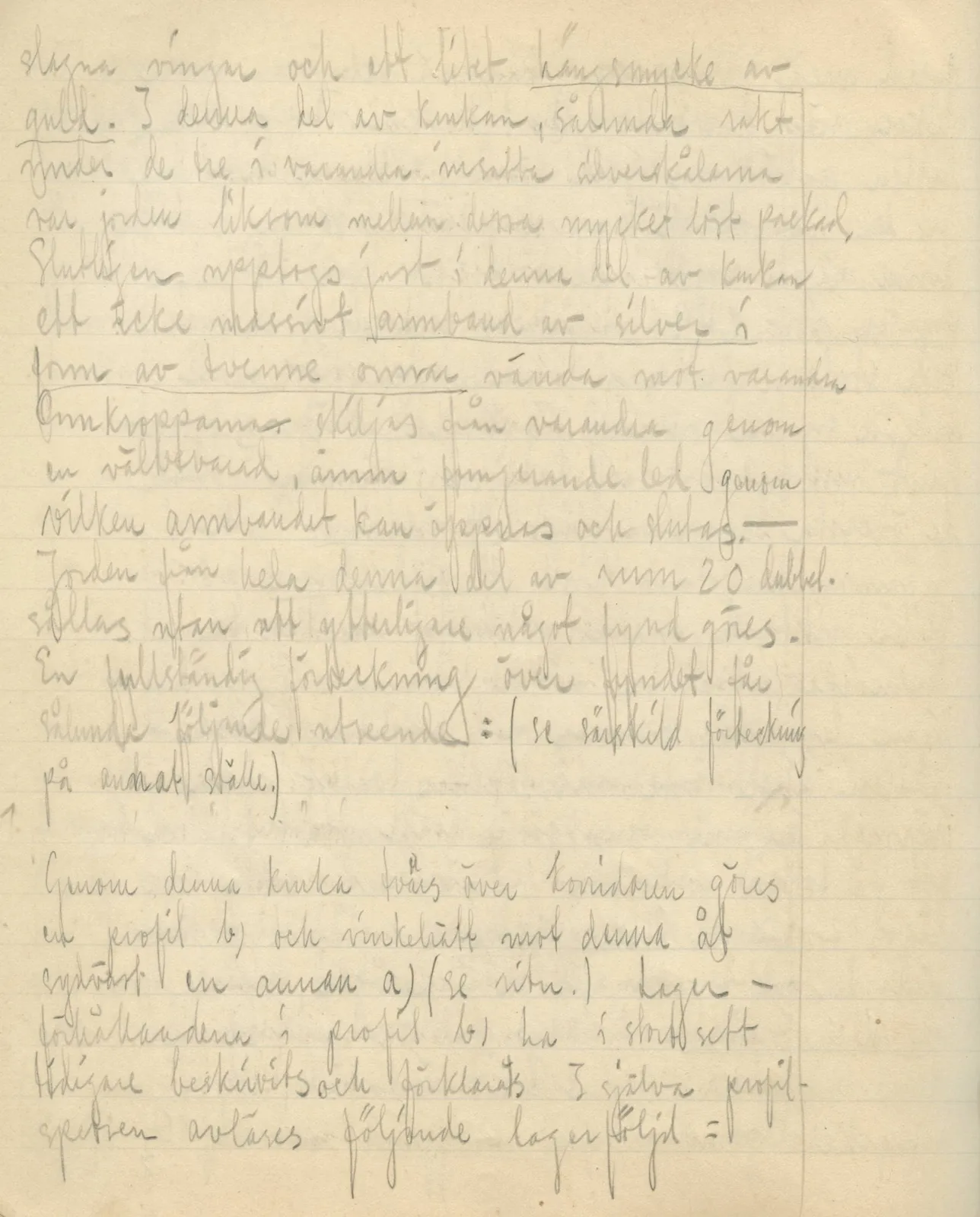 Scan 140 of field diary DII:3b (Vouni, Korakas and the palace), handwritten in Swedish. The transcription and translation follow.